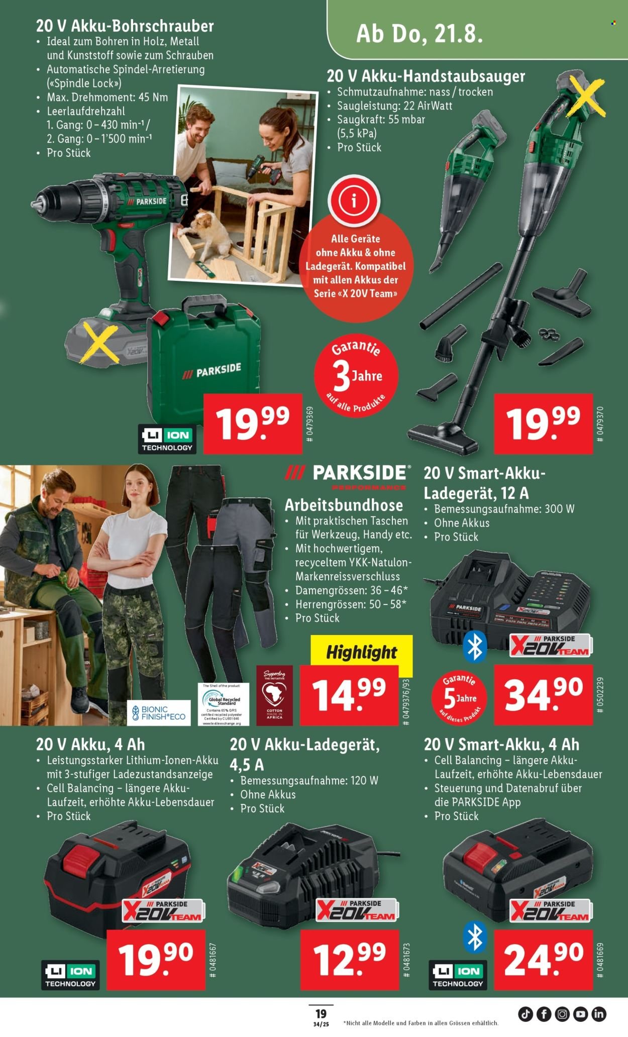 LIDL Prospekt - KW 34 (2025-08-21 - 2025-08-27)