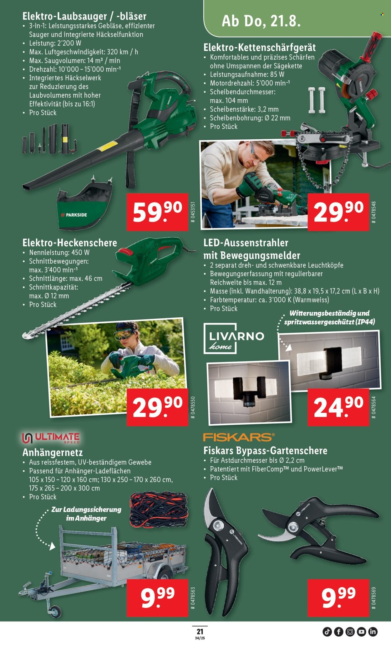 LIDL Prospekt - KW 34 (2025-08-21 - 2025-08-27)