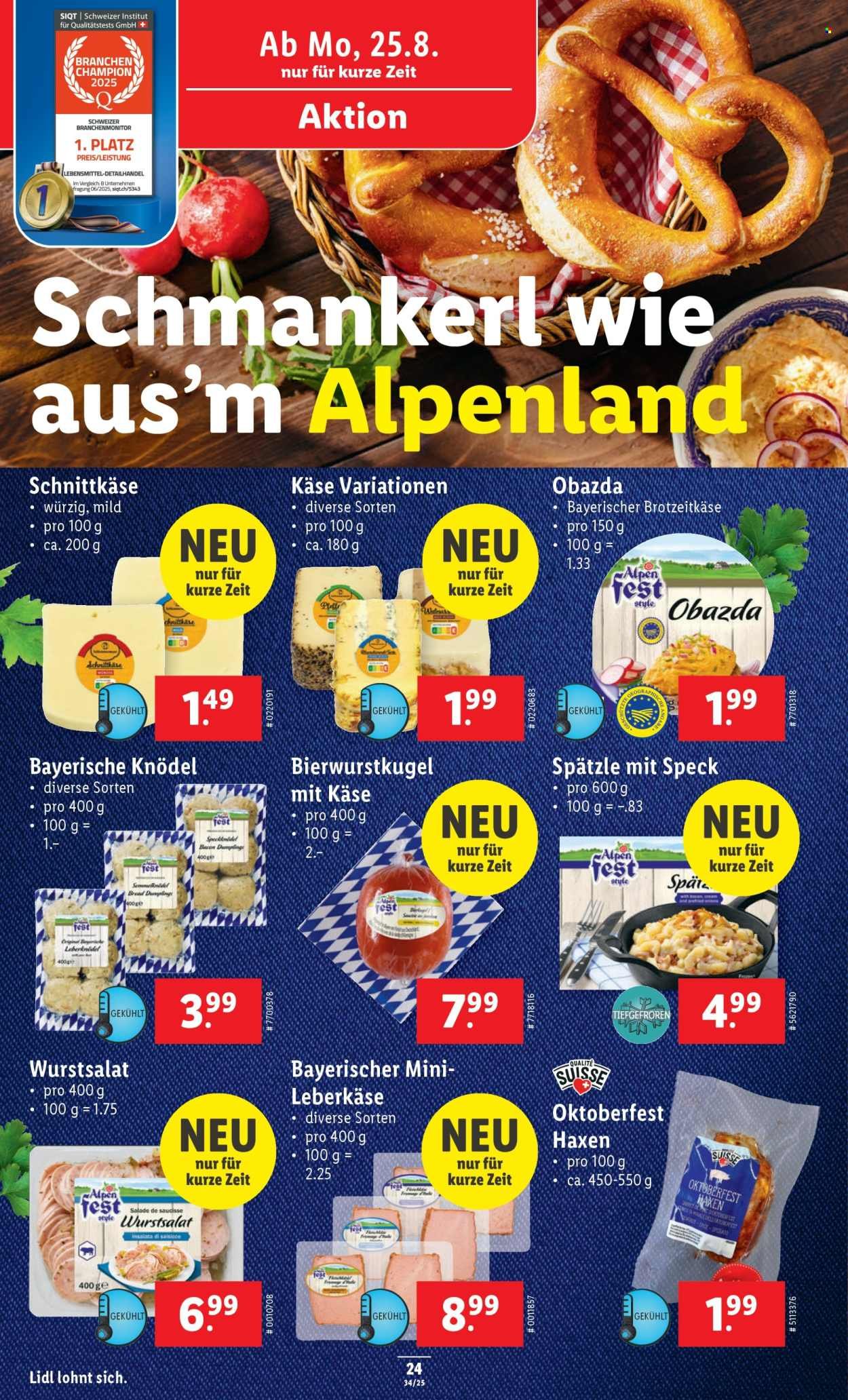 LIDL Prospekt - KW 34 (2025-08-21 - 2025-08-27)