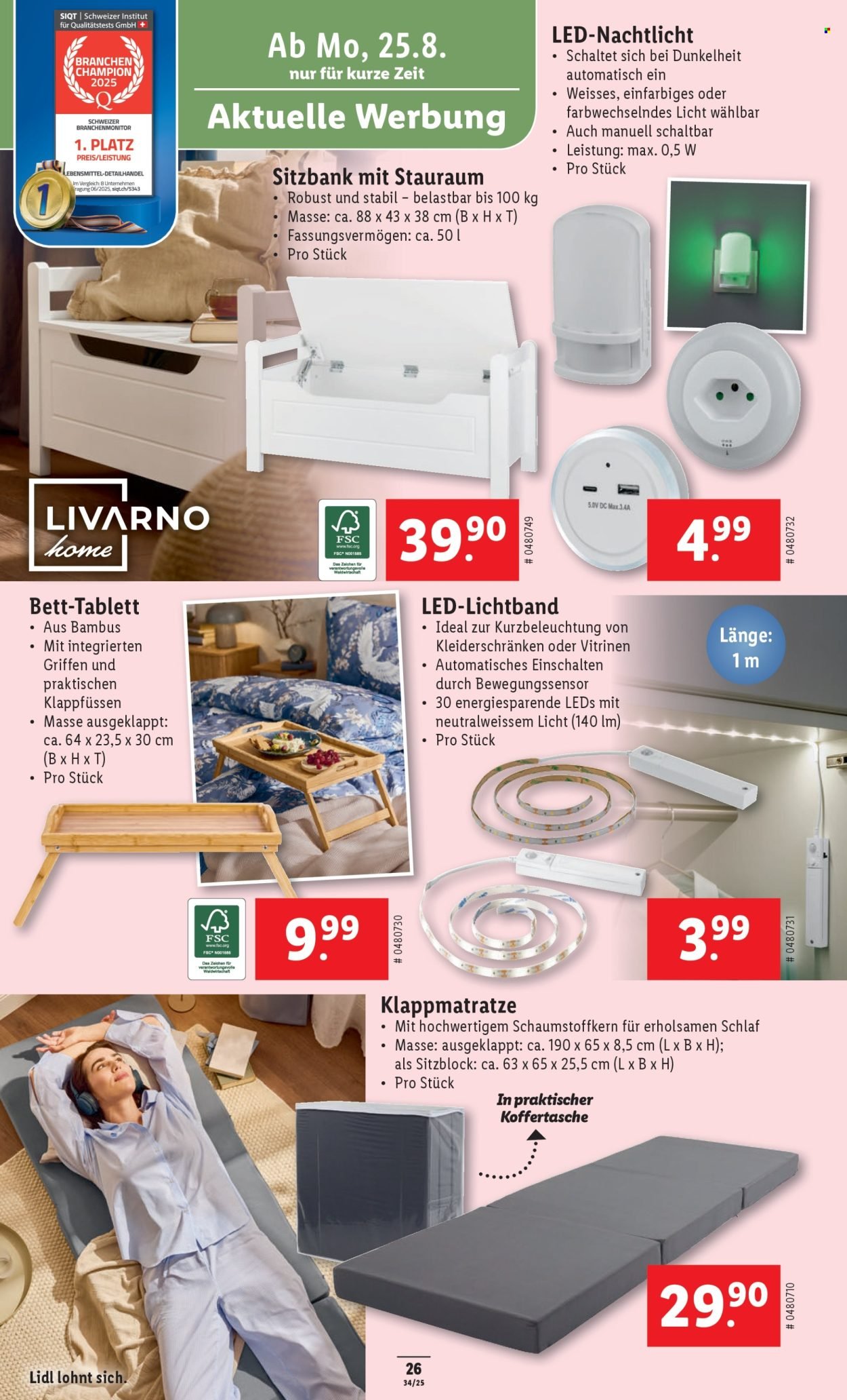 LIDL Prospekt - KW 34 (2025-08-21 - 2025-08-27)