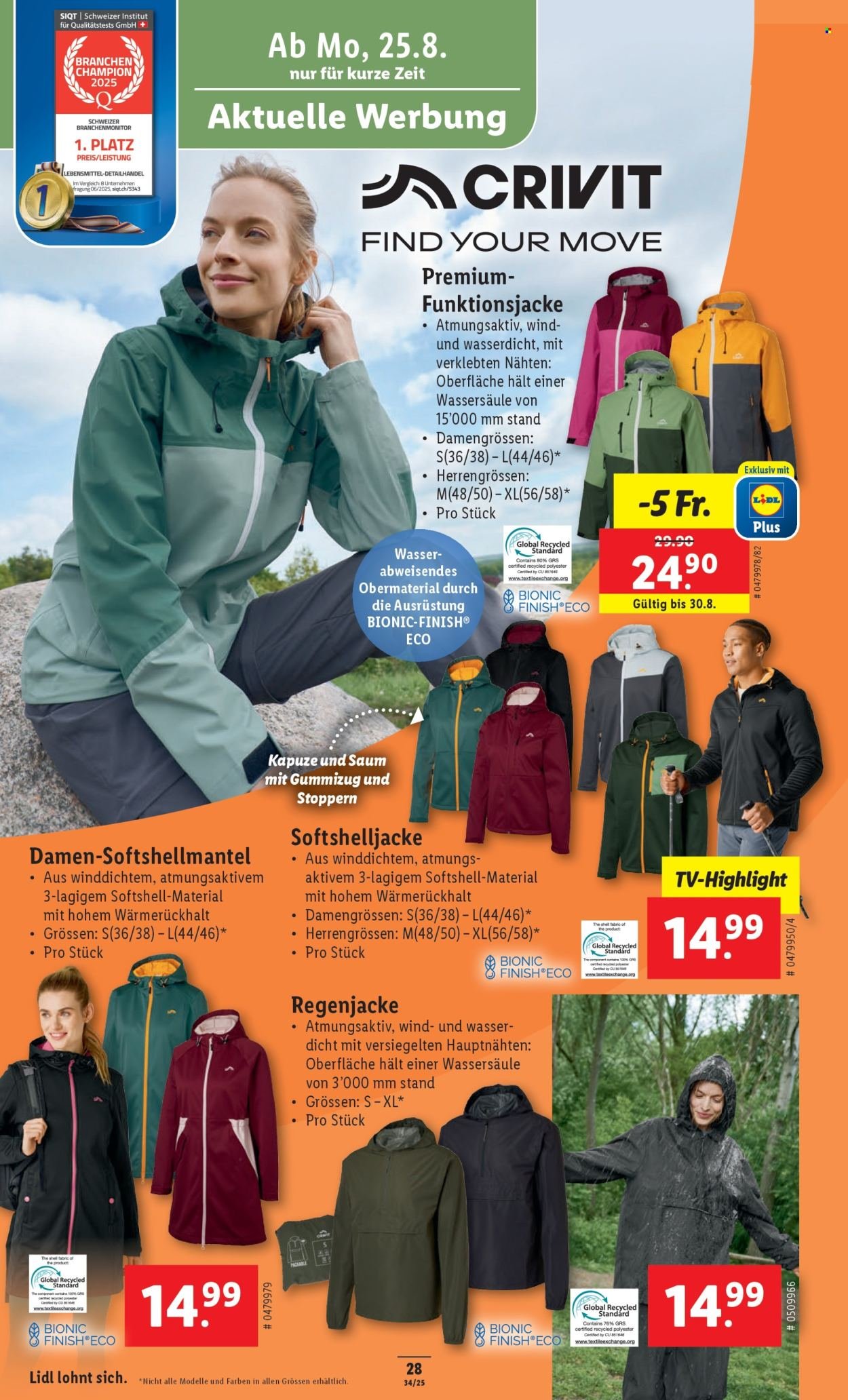 LIDL Prospekt - KW 34 (2025-08-21 - 2025-08-27)