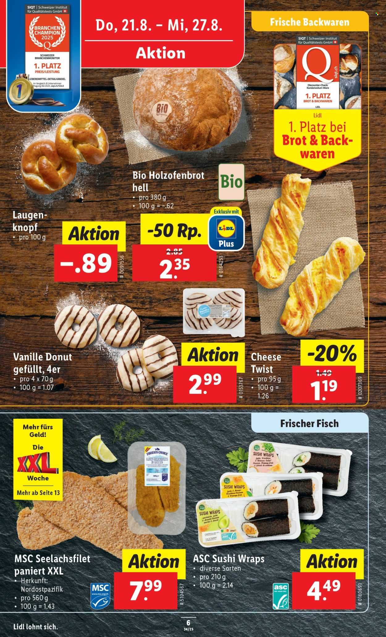 LIDL Prospekt - KW 34 (2025-08-21 - 2025-08-27)
