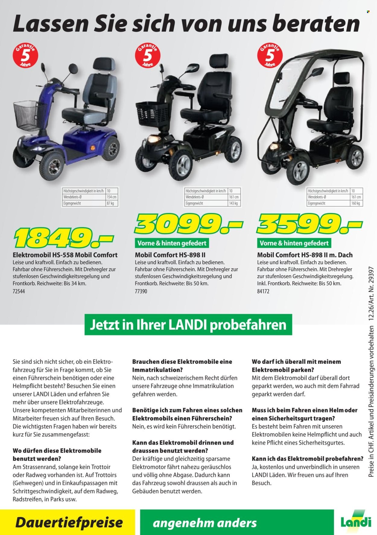 LANDI Prospekt - Mobil Comfort