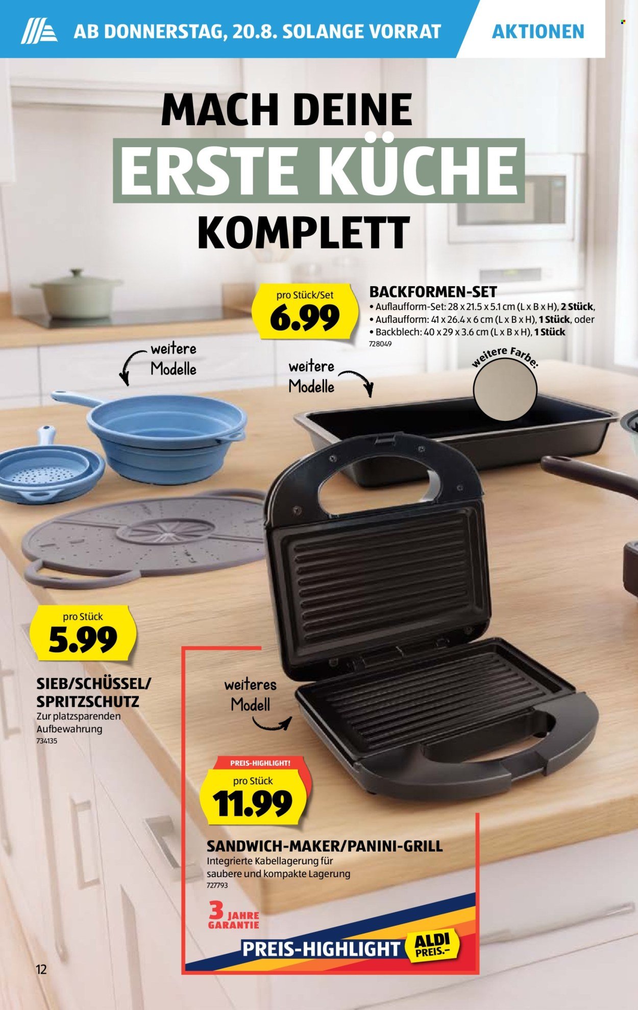 ALDI Prospekt - Vom 20.8.2026
