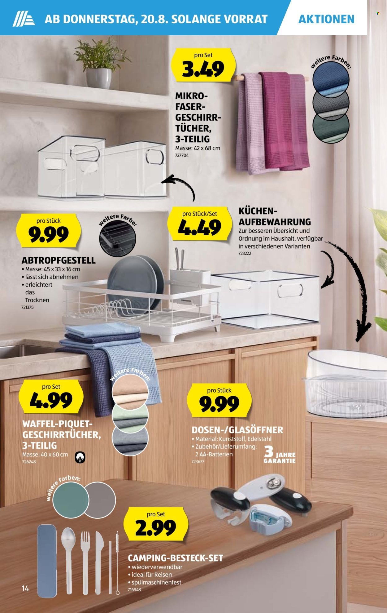 ALDI Prospekt - Vom 20.8.2026