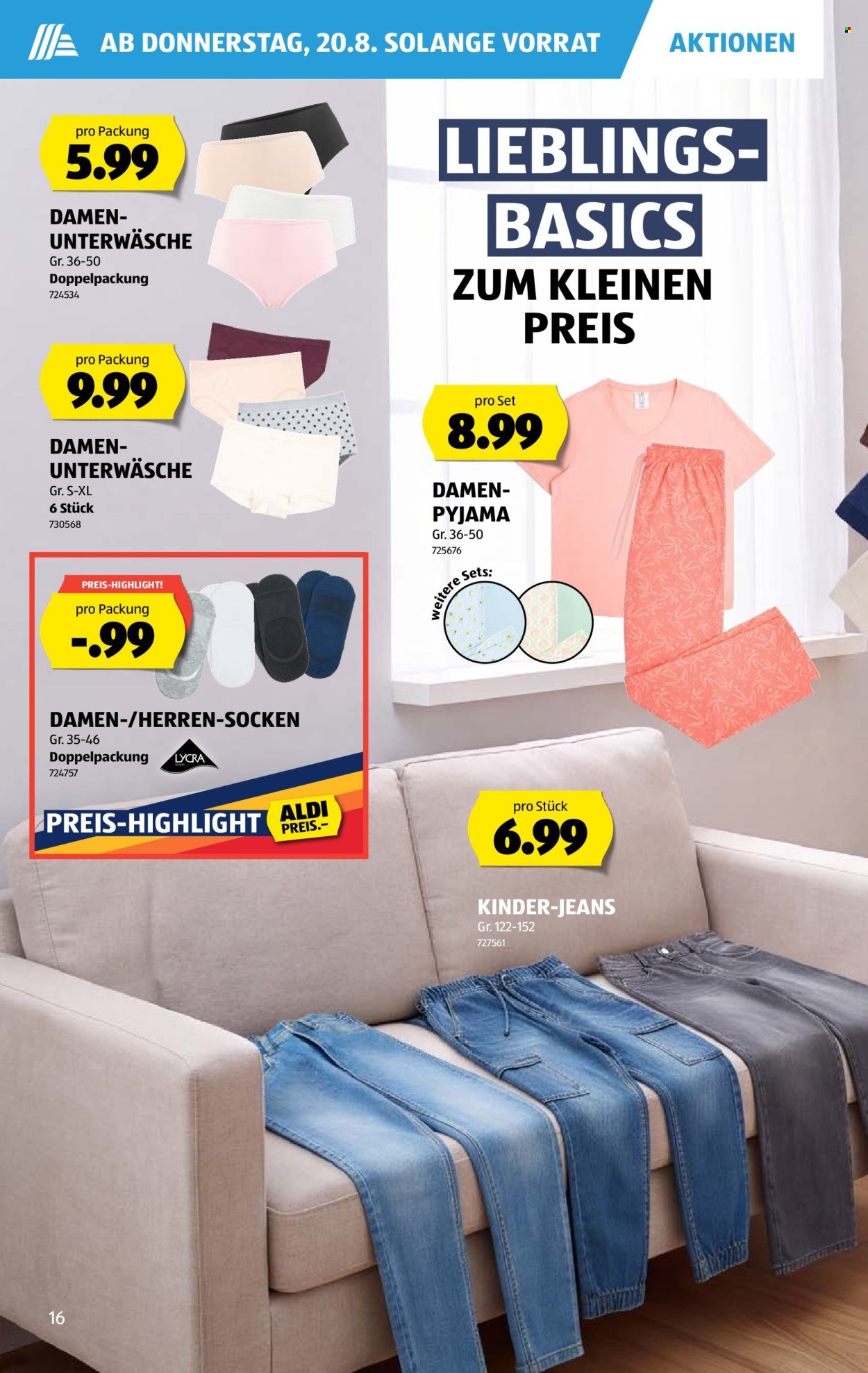 ALDI Prospekt - Vom 20.8.2026