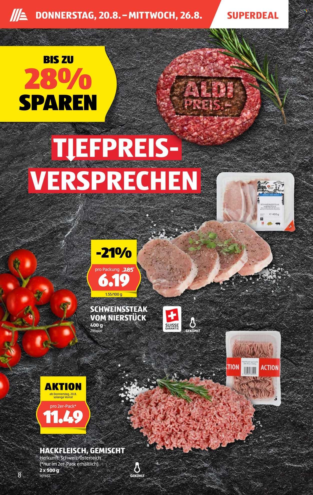 ALDI Prospekt - Vom 20.8.2026
