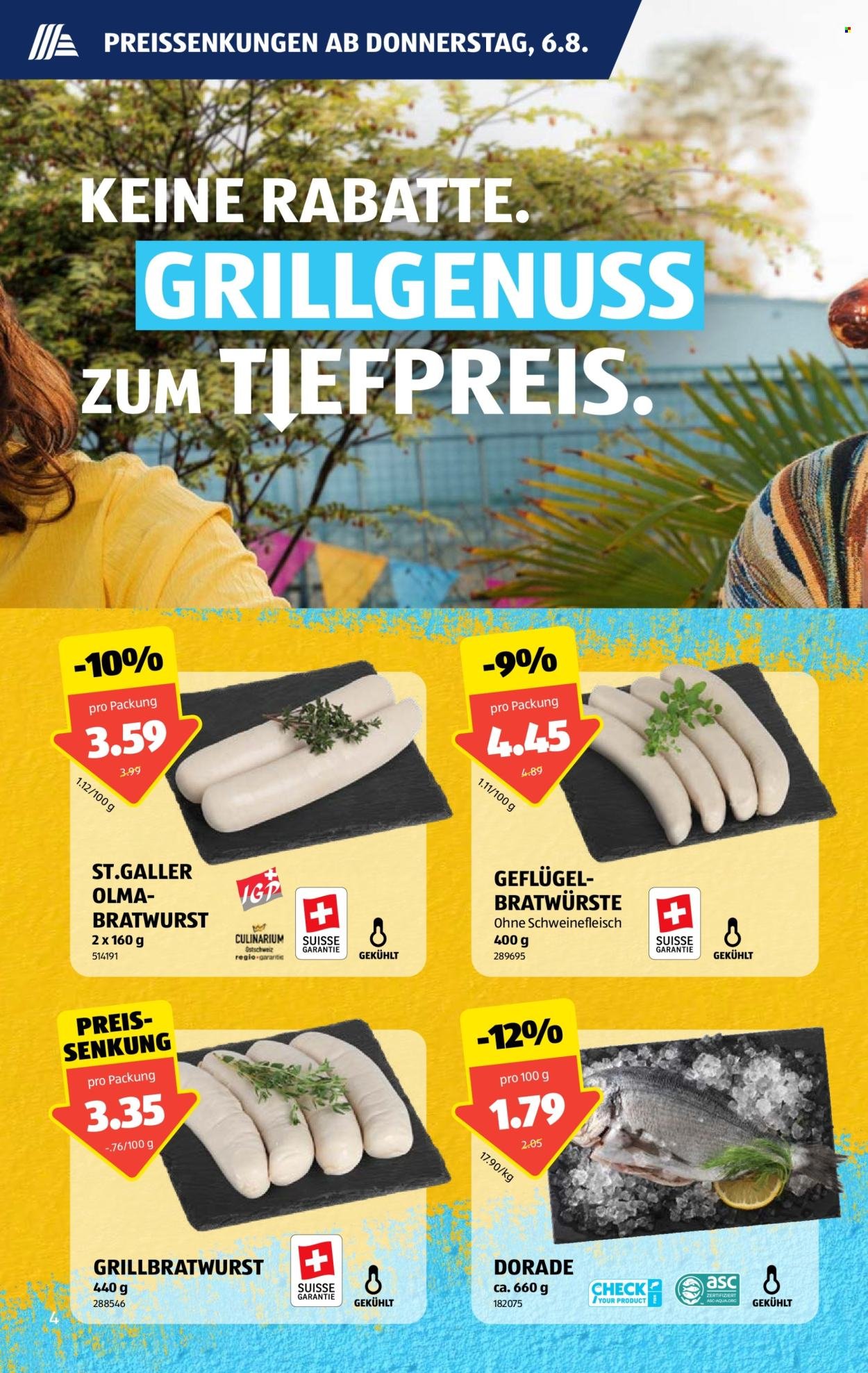 ALDI Prospekt - Vom 6.8.2026