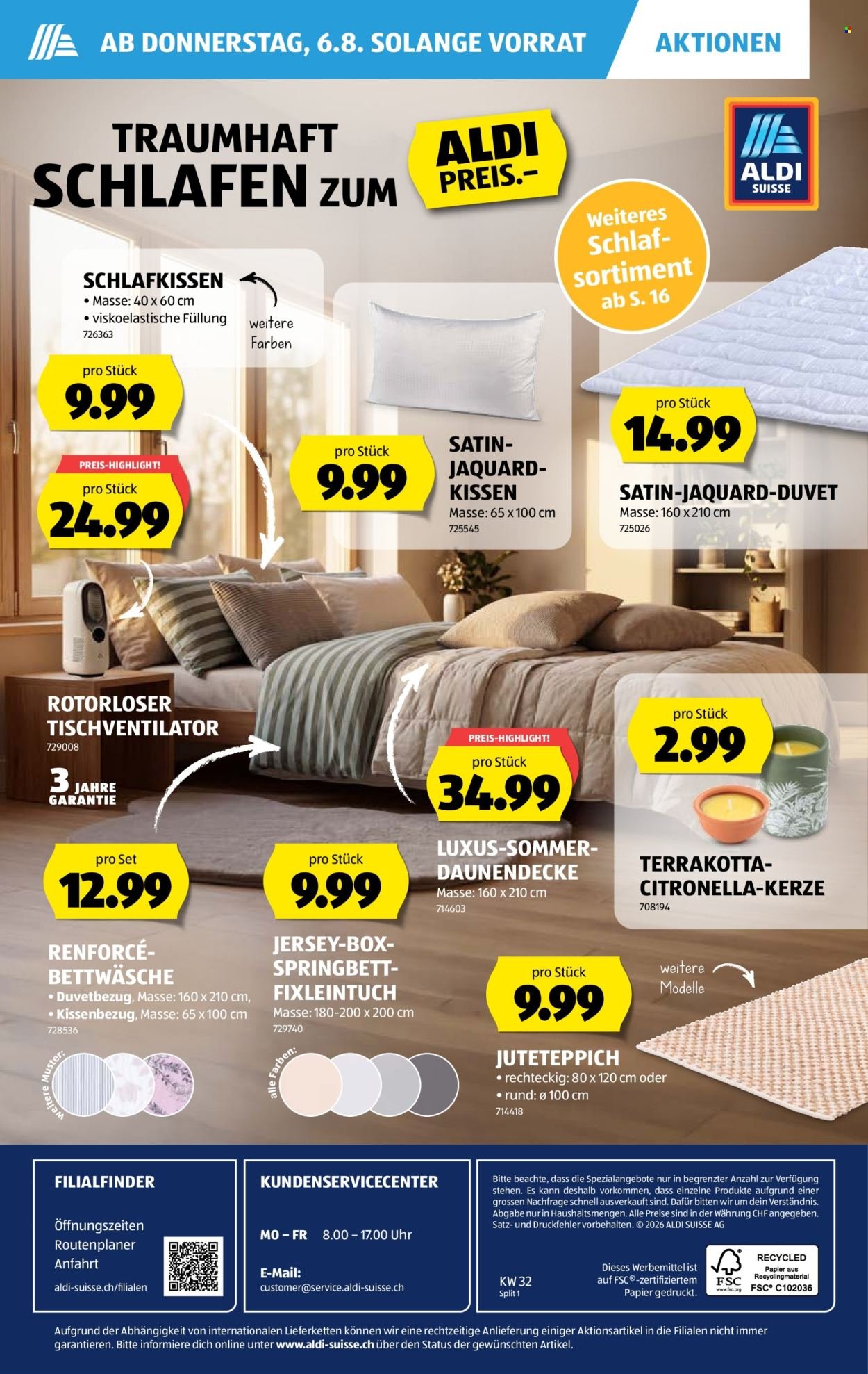 ALDI Prospekt - Vom 6.8.2026
