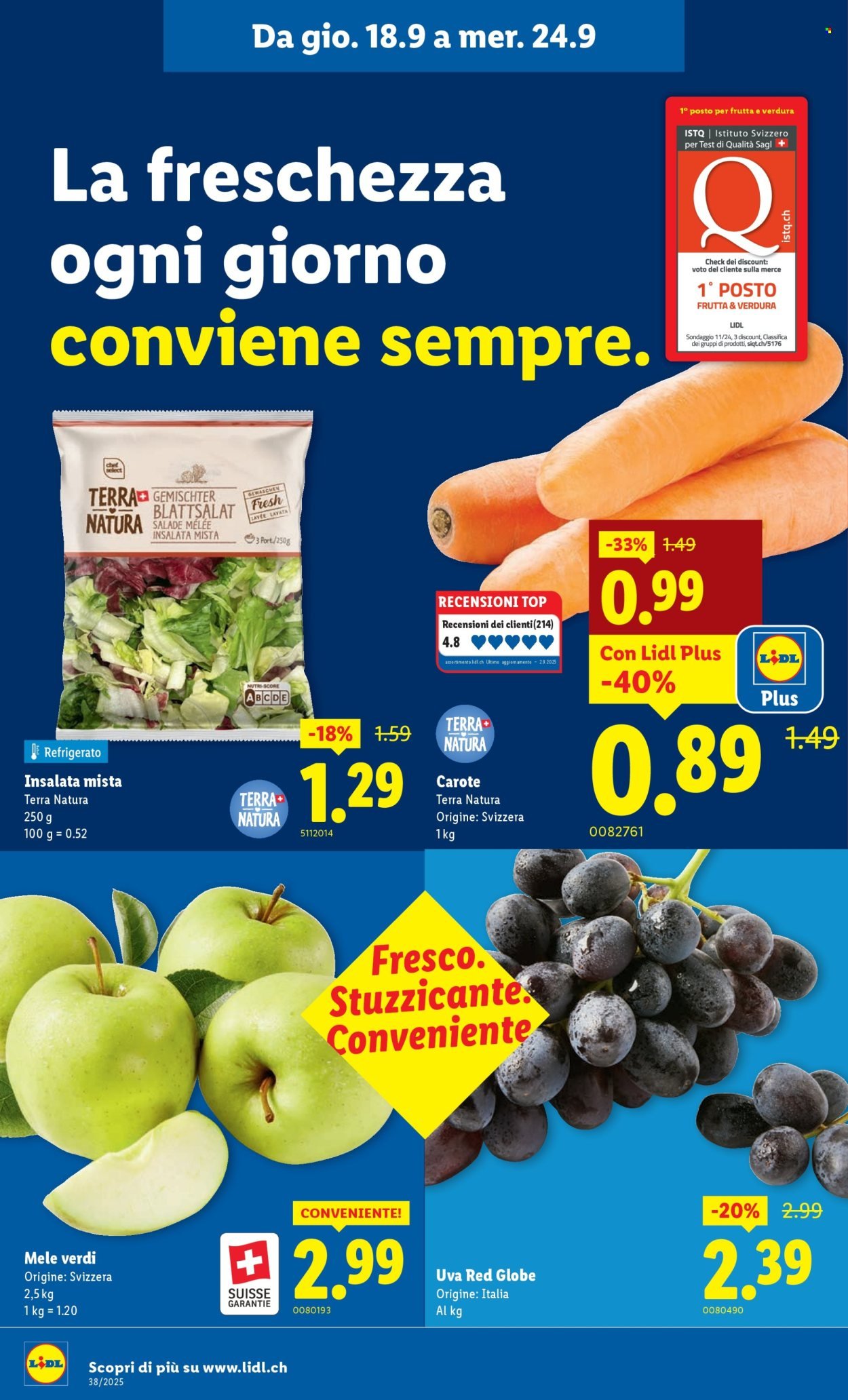 LIDL Prospekt - KW 38 (2025-09-18 - 2025-09-24)