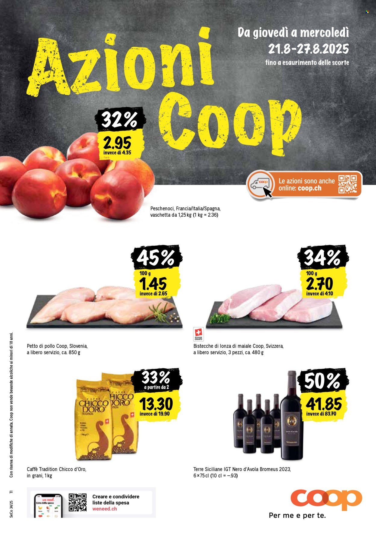 COOP Prospekt - Azioni Coop (2025-08-21 - 2025-08-27)