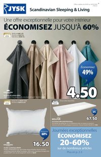 JYSK Prospekt - Offres exceptionnelles (2026-02-03 - 2026-02-16)