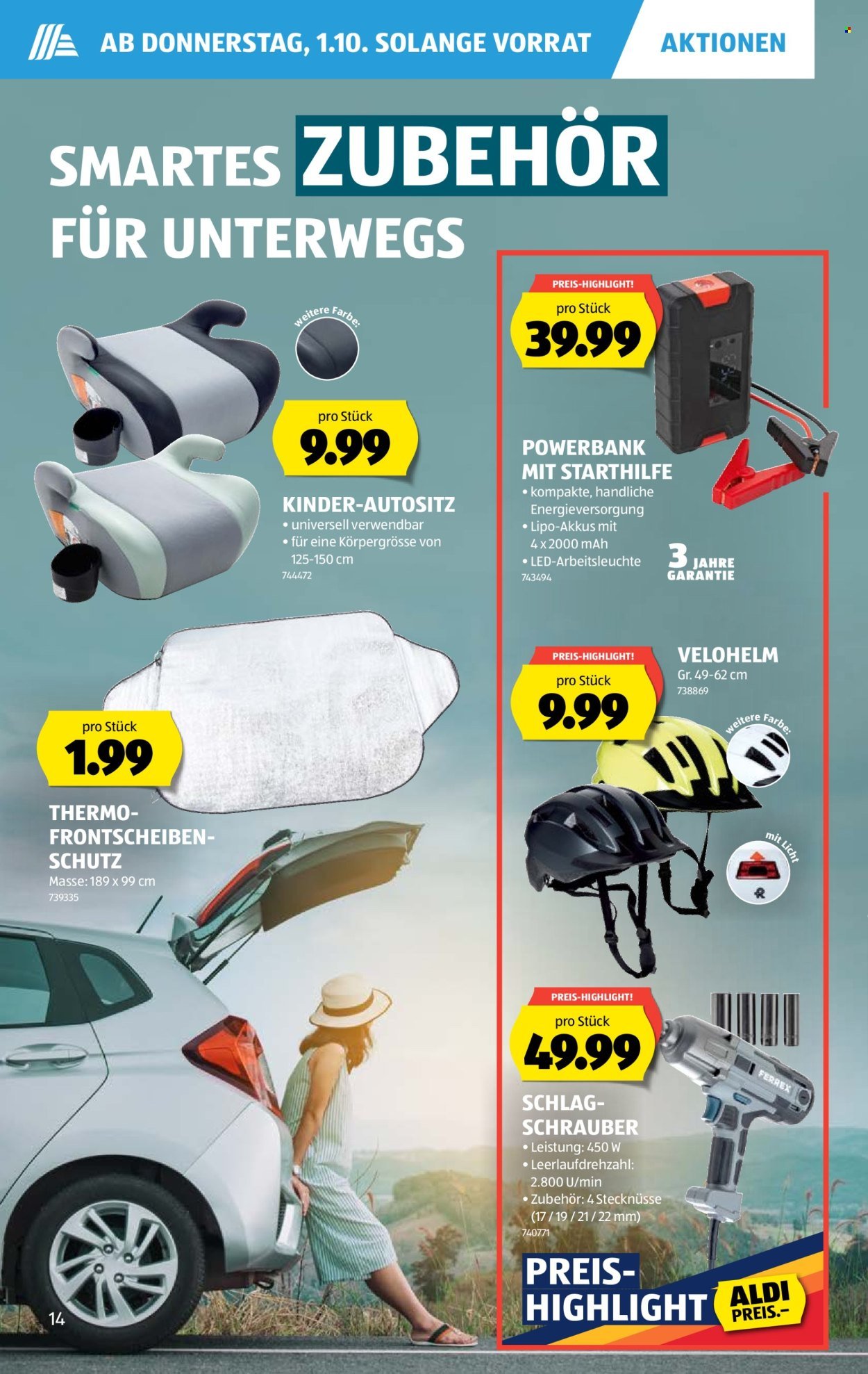 ALDI Prospekt - Vom 1.10.2026