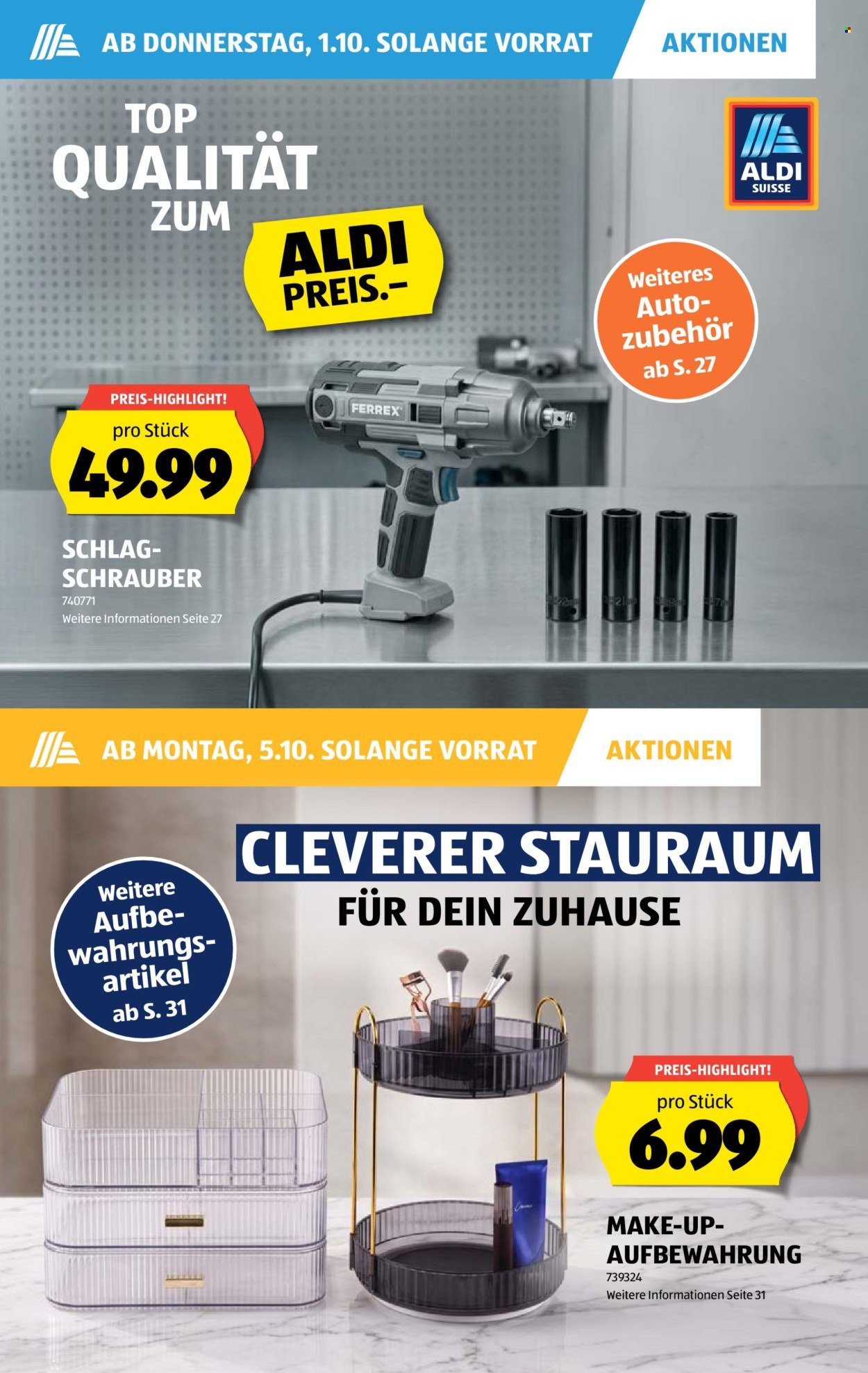 ALDI Prospekt - Vom 1.10.2026