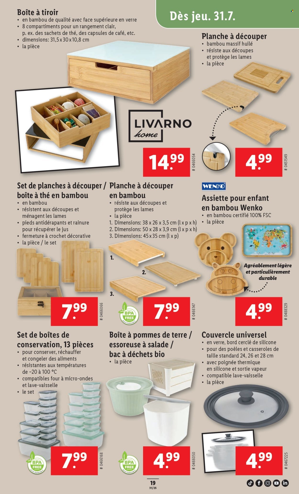 LIDL Prospekt - SEM 31 (2025-07-31 - 2025-08-06)