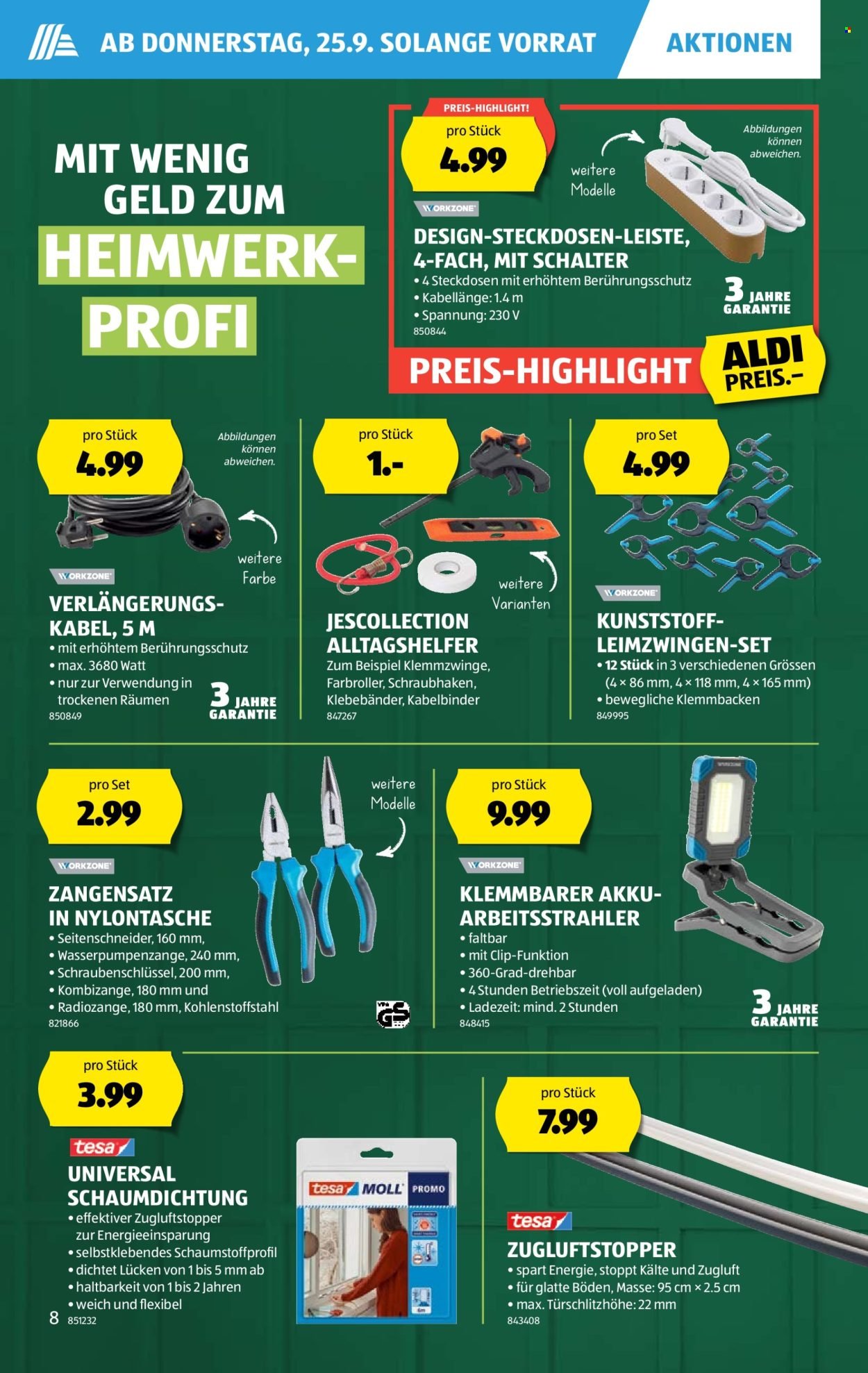 ALDI Prospekt - Vom 25.9.2025 (2025-09-25 - 2025-10-01)