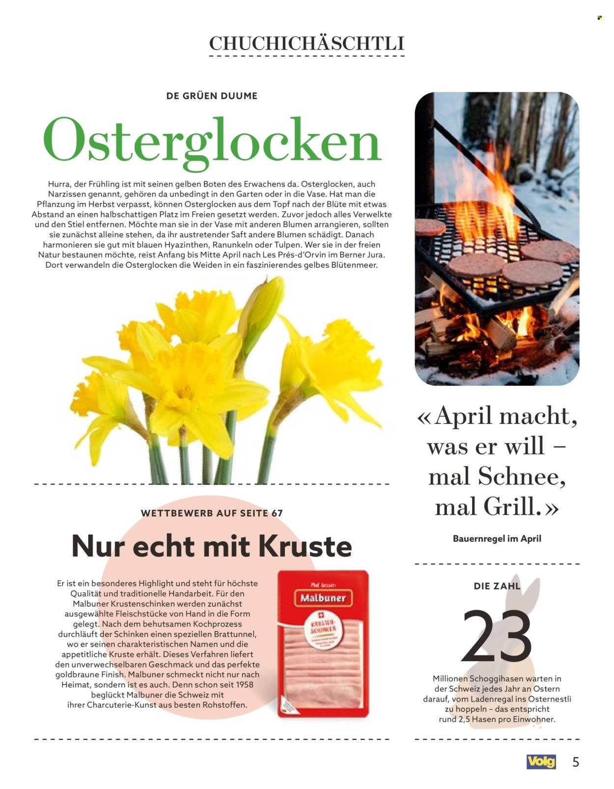 VOLG Prospekt - Vom 1.4.2026 (2026-04-01 - 2026-04-30)