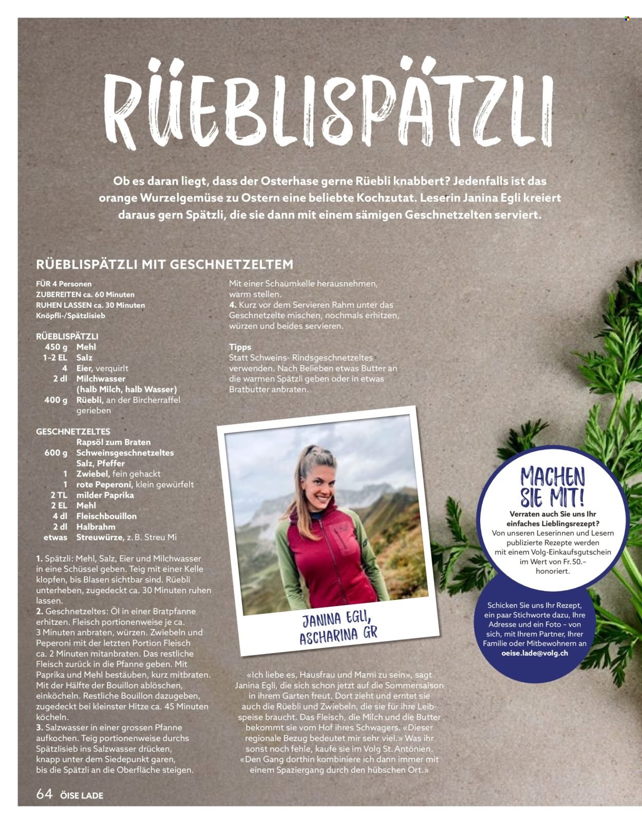 VOLG Prospekt - Vom 1.4.2026 (2026-04-01 - 2026-04-30)