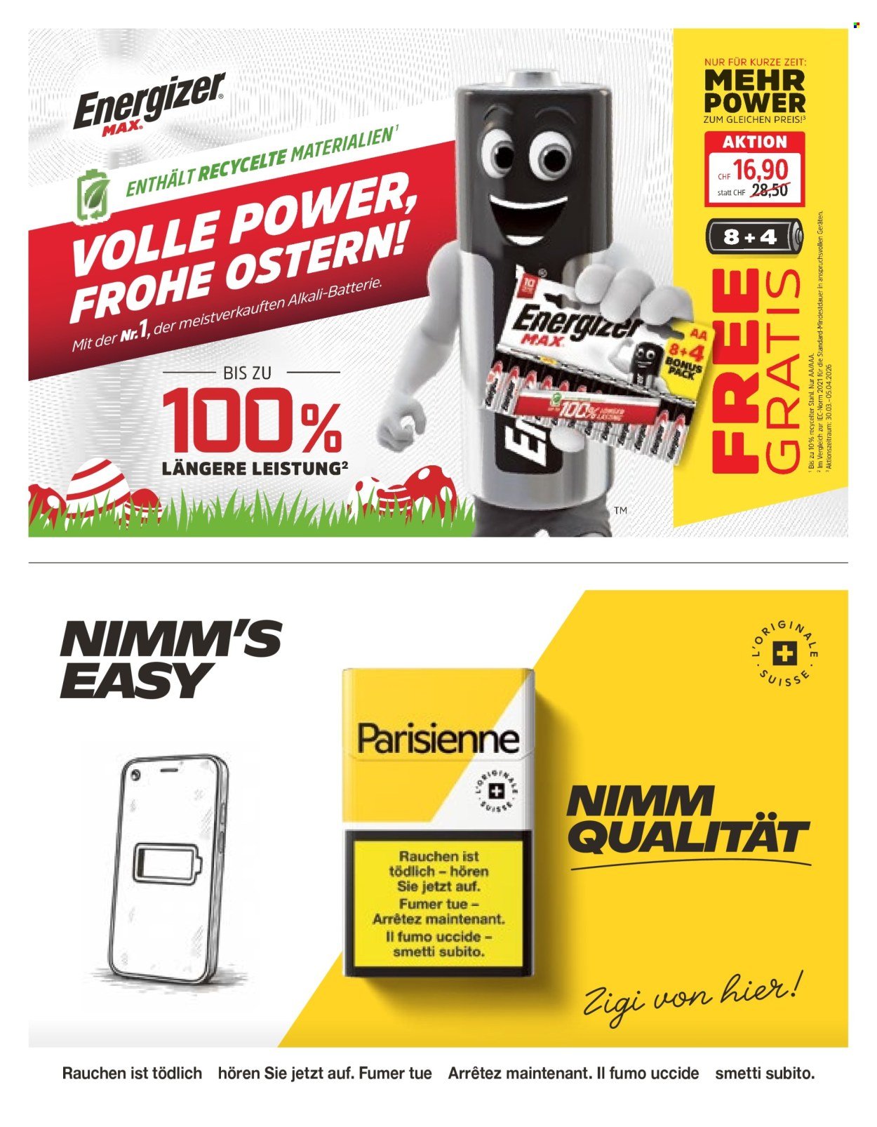 VOLG Prospekt - Vom 1.4.2026 (2026-04-01 - 2026-04-30)