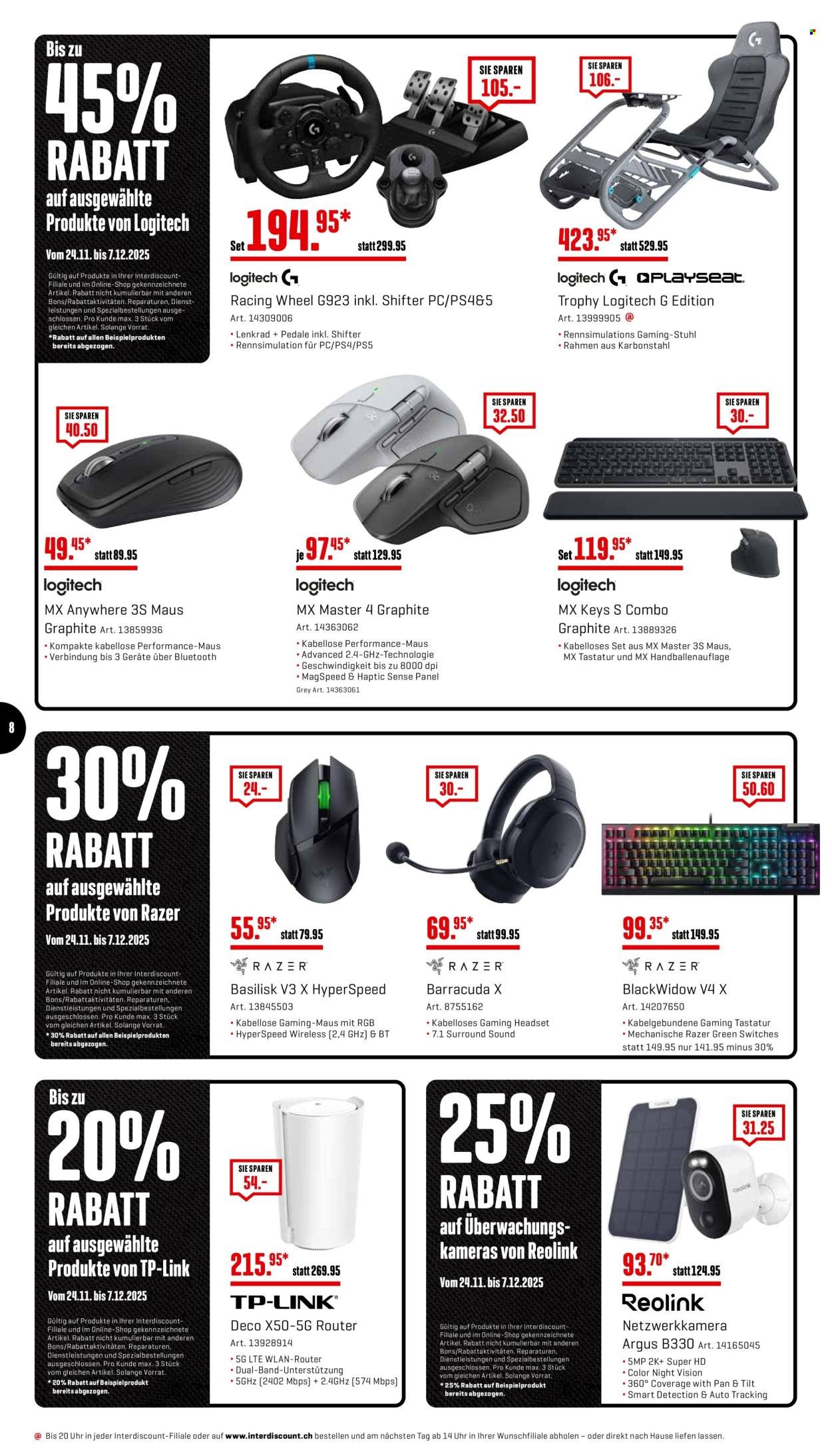 INTERDISCOUNT Prospekt - Vom 24.11.2025 (2025-11-24 - 2025-11-30) | 8