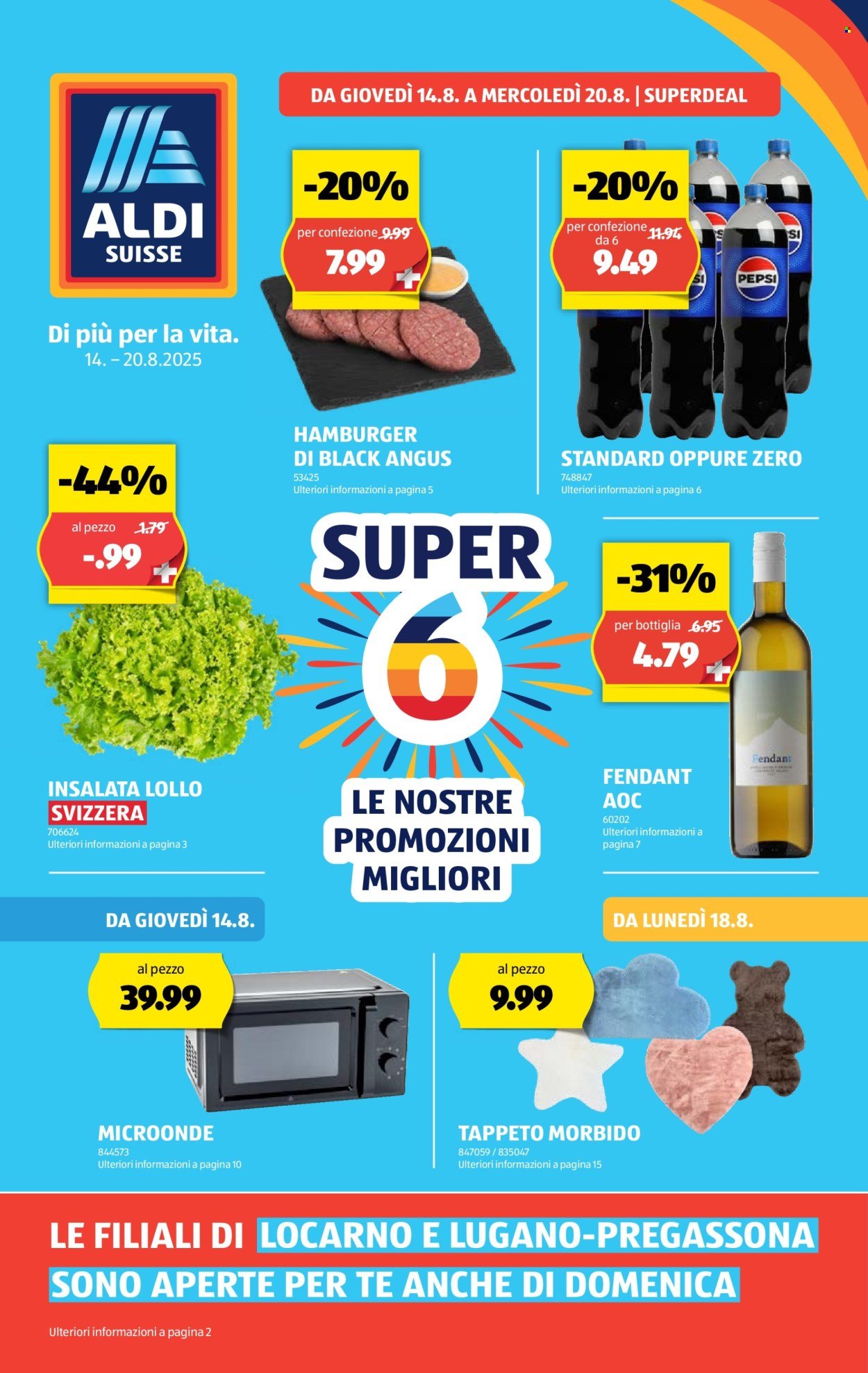 ALDI Prospekt - Vom 14.8.2025 (2025-08-14 - 2025-08-20) | 1