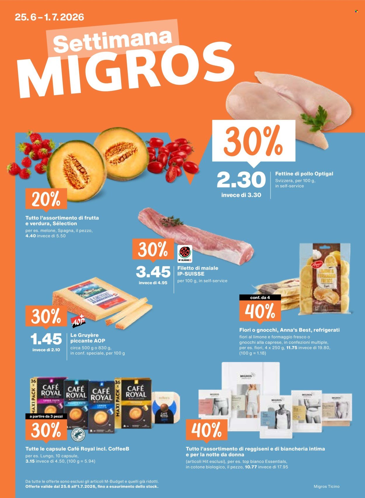 MIGROS Prospekt - Vom 25.6.2026