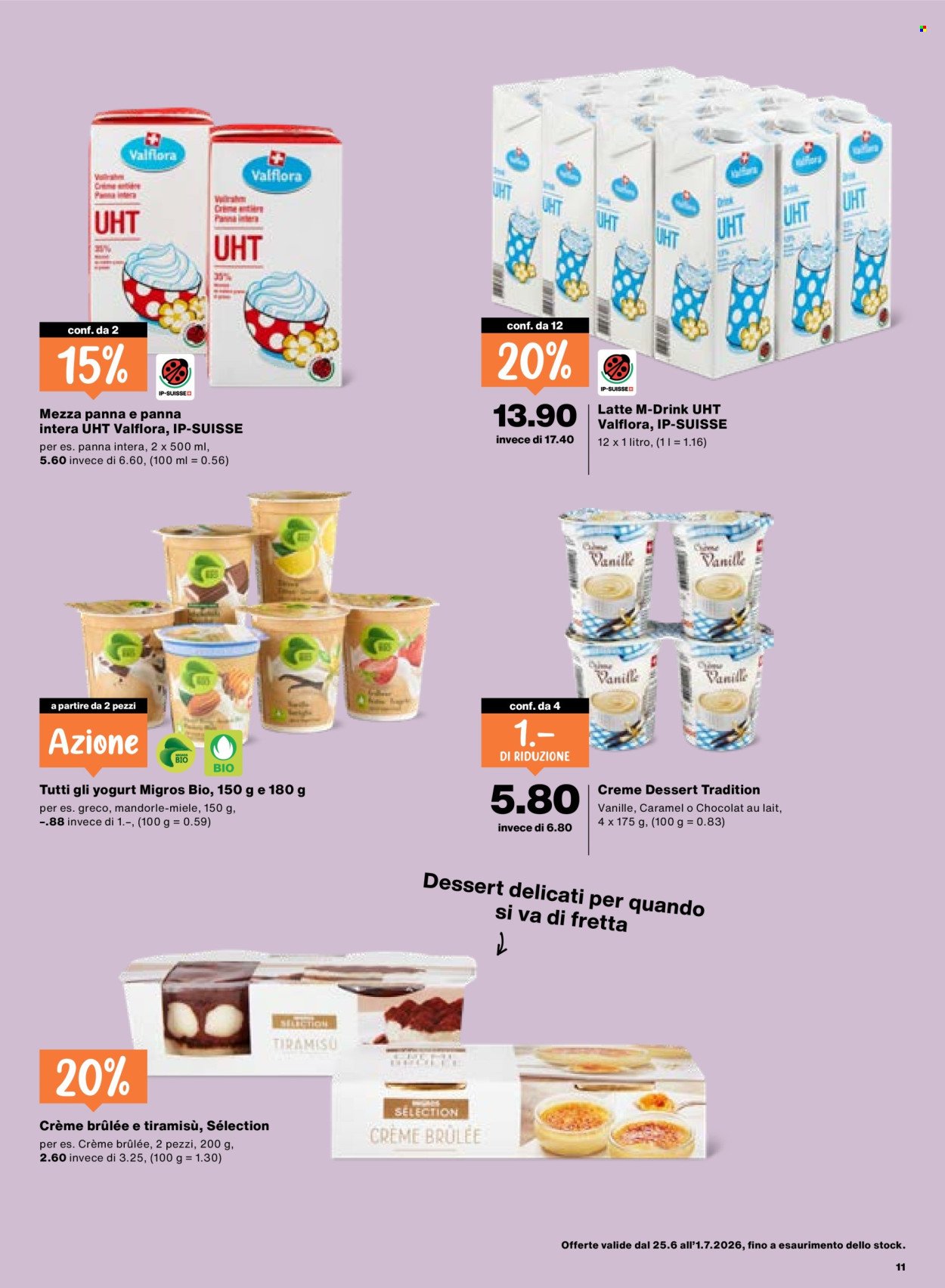MIGROS Prospekt - Vom 25.6.2026