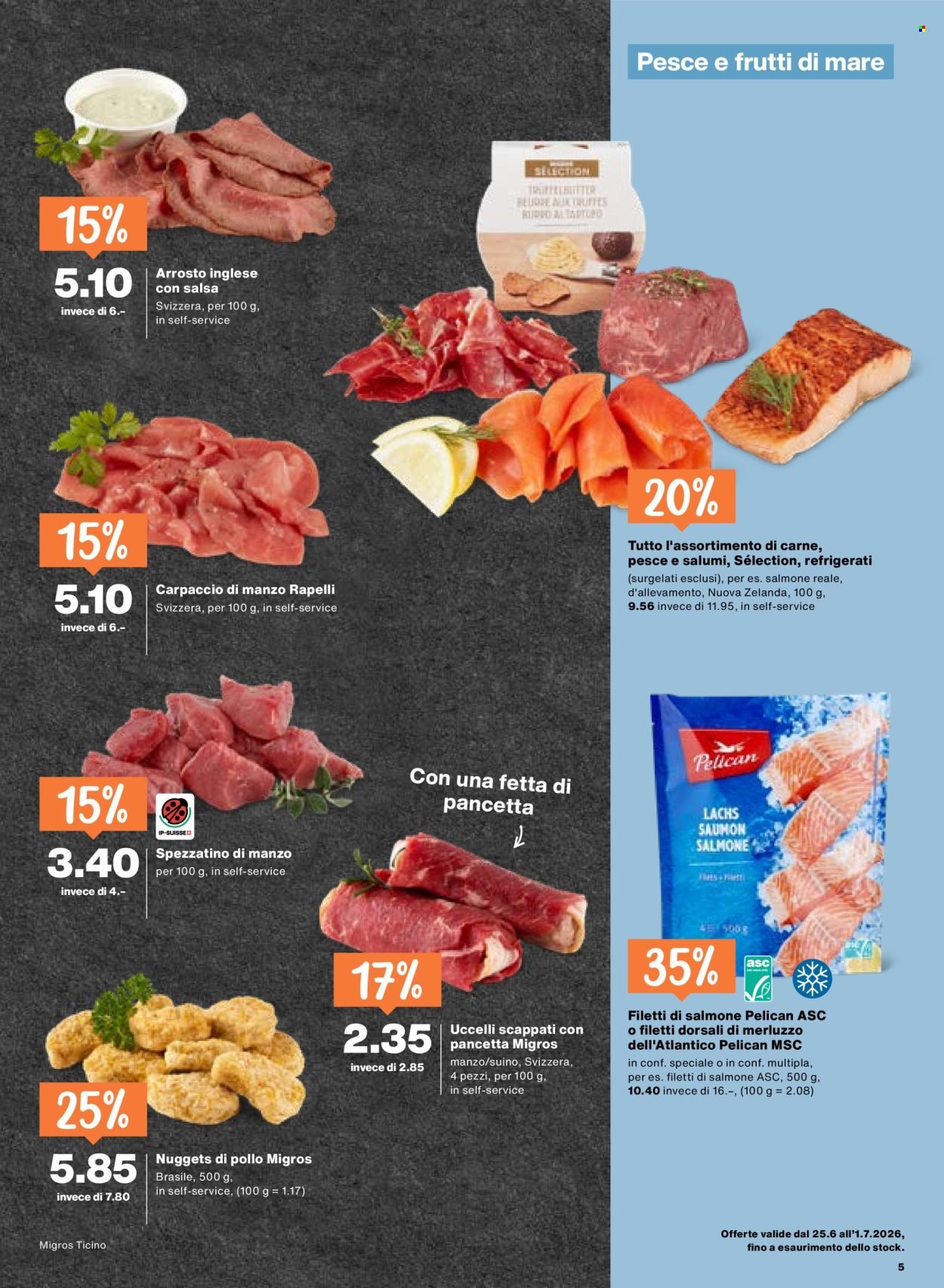 MIGROS Prospekt - Vom 25.6.2026