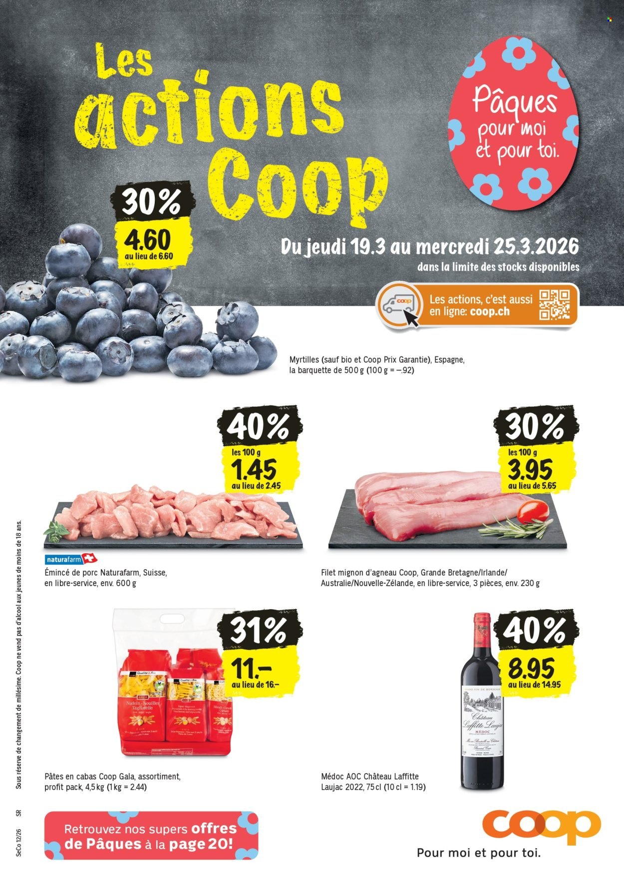 COOP Prospekt - LES ACTIONS COOP (2026-03-19 - 2026-03-25)