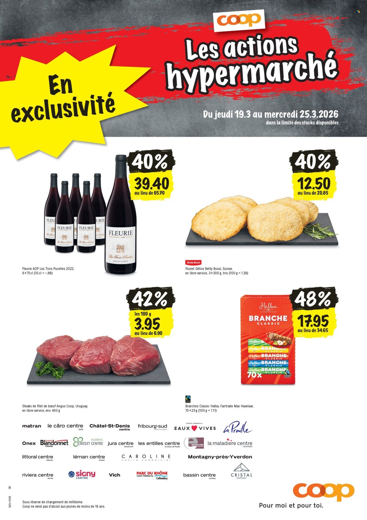 COOP Prospekt - LES ACTIONS COOP (2026-03-19 - 2026-03-25)