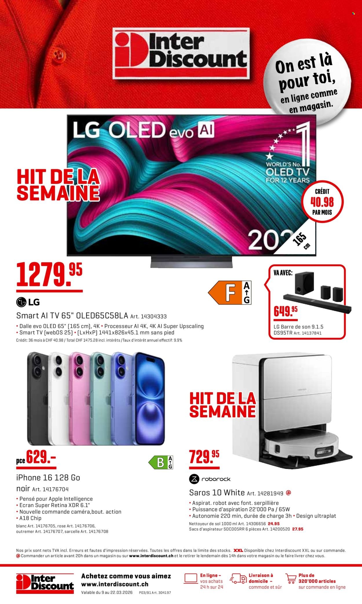 INTERDISCOUNT Prospekt - Vom 9.3.2026 (2026-03-09 - 2026-03-22) | 1