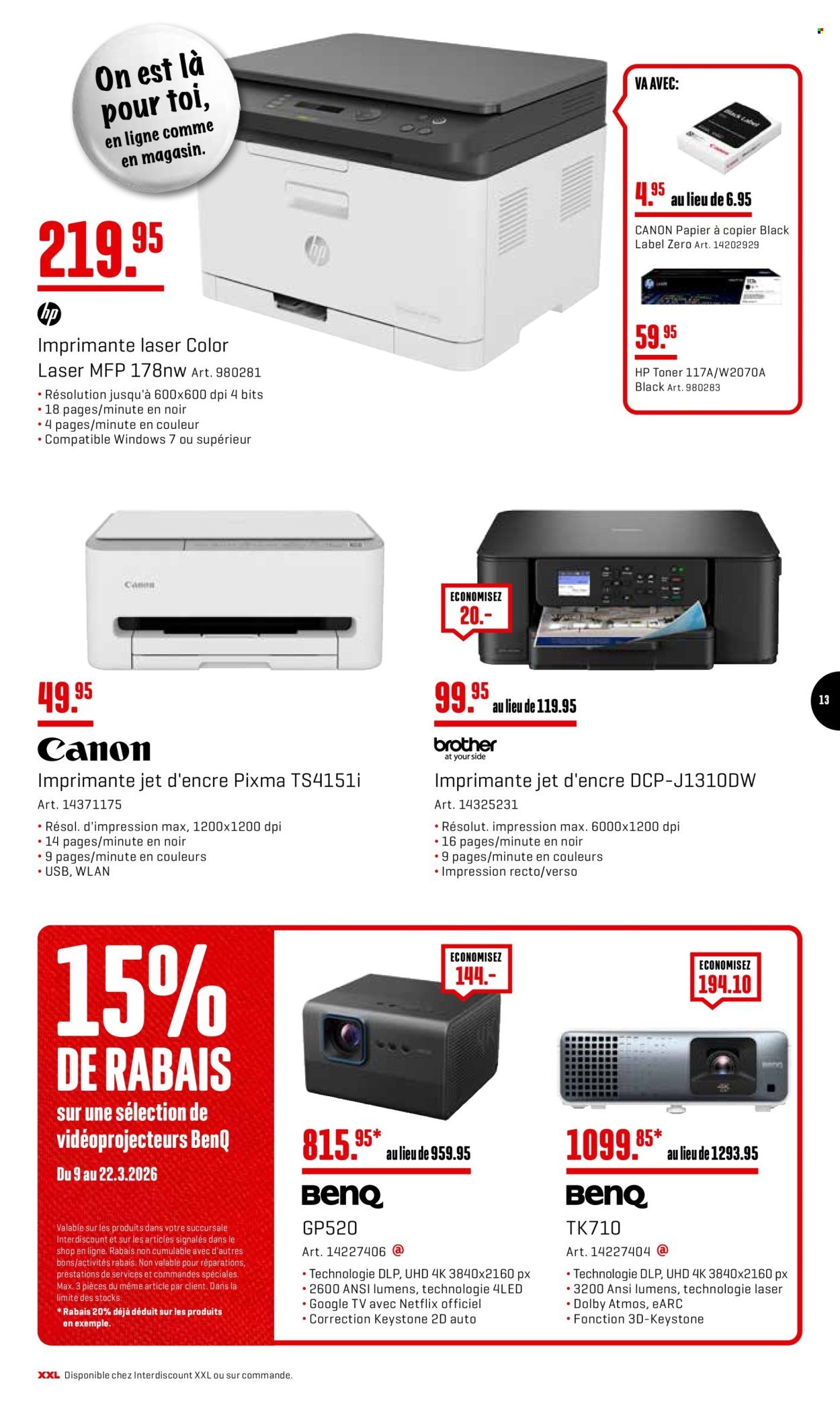 INTERDISCOUNT Prospekt - Vom 9.3.2026 (2026-03-09 - 2026-03-22) | 13