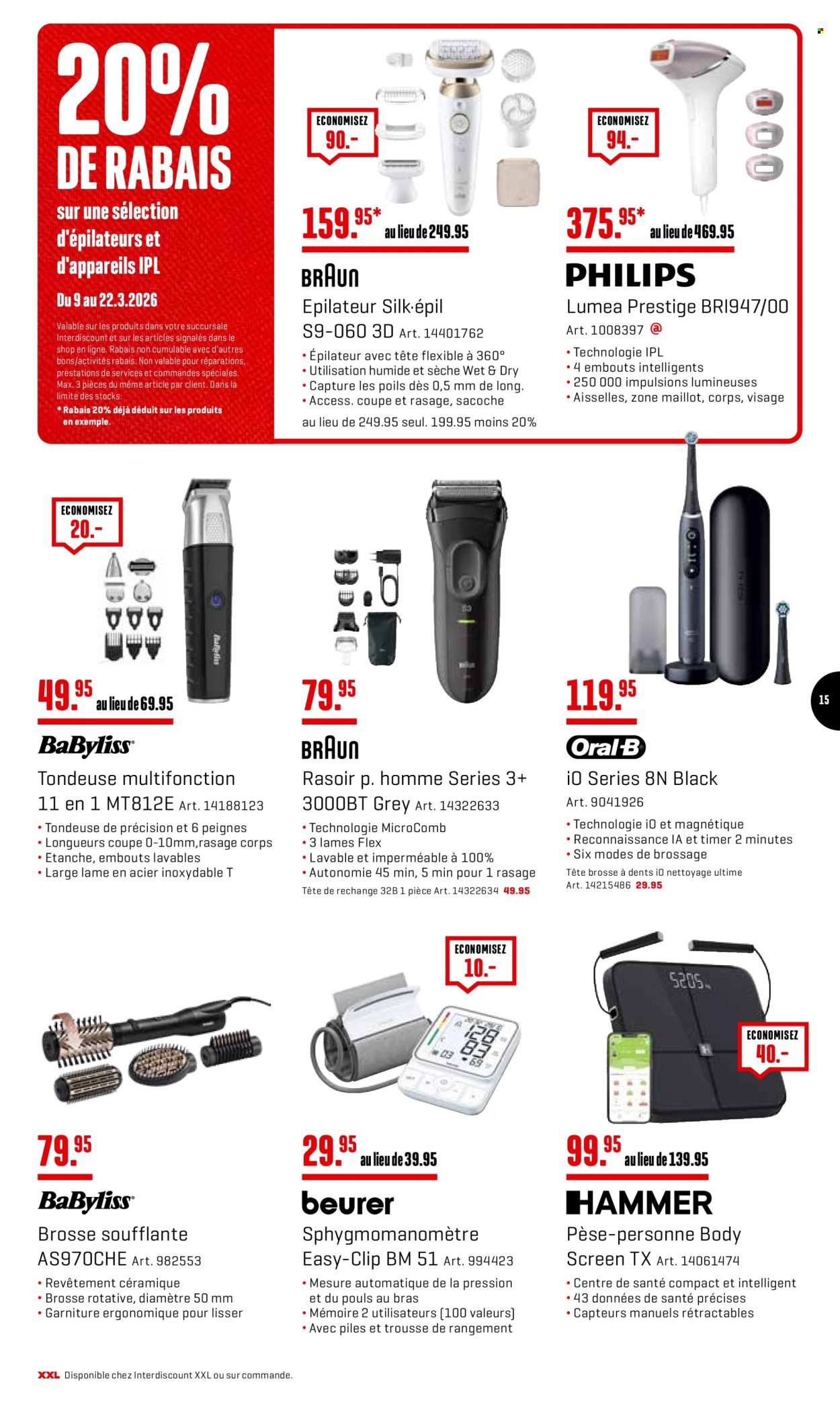 INTERDISCOUNT Prospekt - Vom 9.3.2026 (2026-03-09 - 2026-03-22) | 15