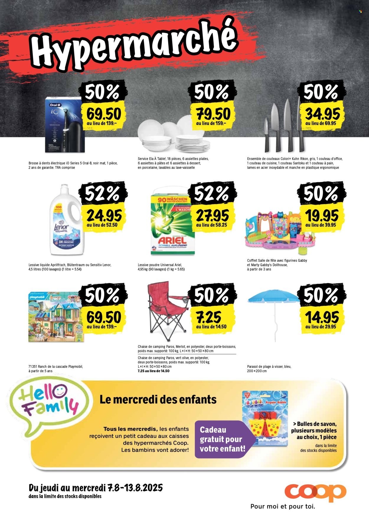 COOP Prospekt - Les actions Coop (2025-08-07 - 2025-08-13)