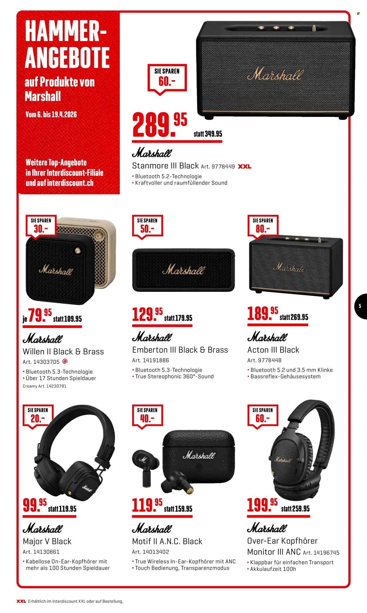 INTERDISCOUNT Prospekt - Vom 6.4.2026 (2026-04-06 - 2026-04-19) | 5