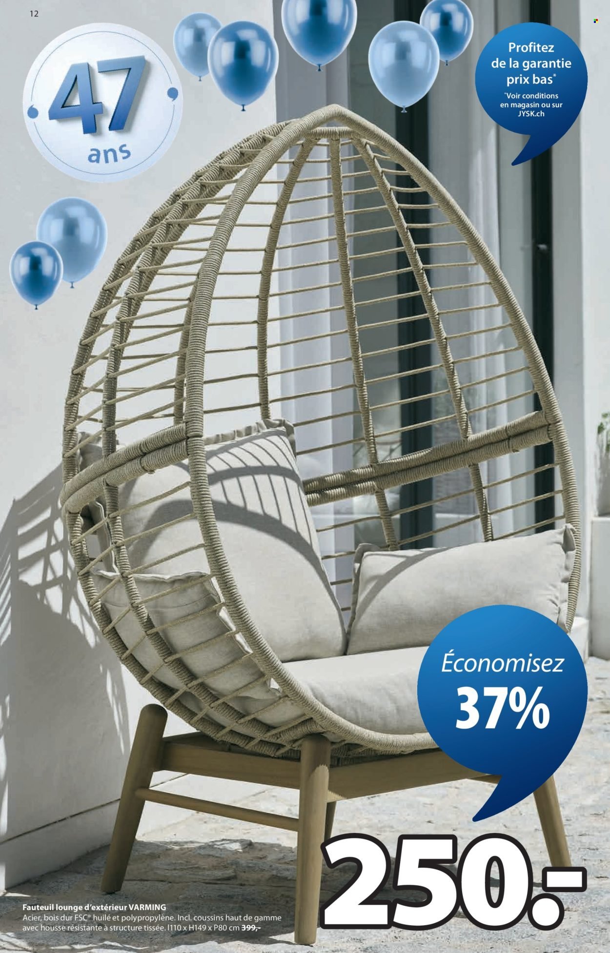 JYSK Prospekt - Vom 17.3.2026 (2026-03-17 - 2026-03-30) | 12