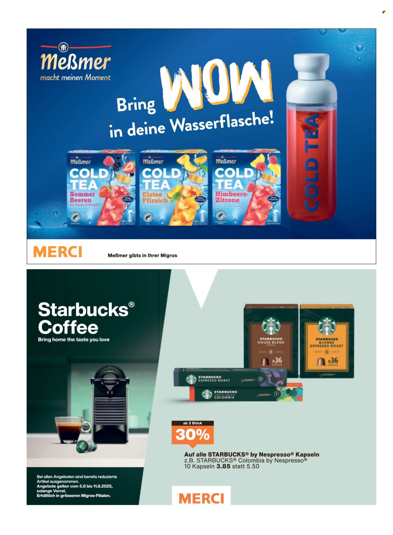 MIGROS Prospekt - Vom 6.8.2025 (2025-08-06 - 2025-08-12)