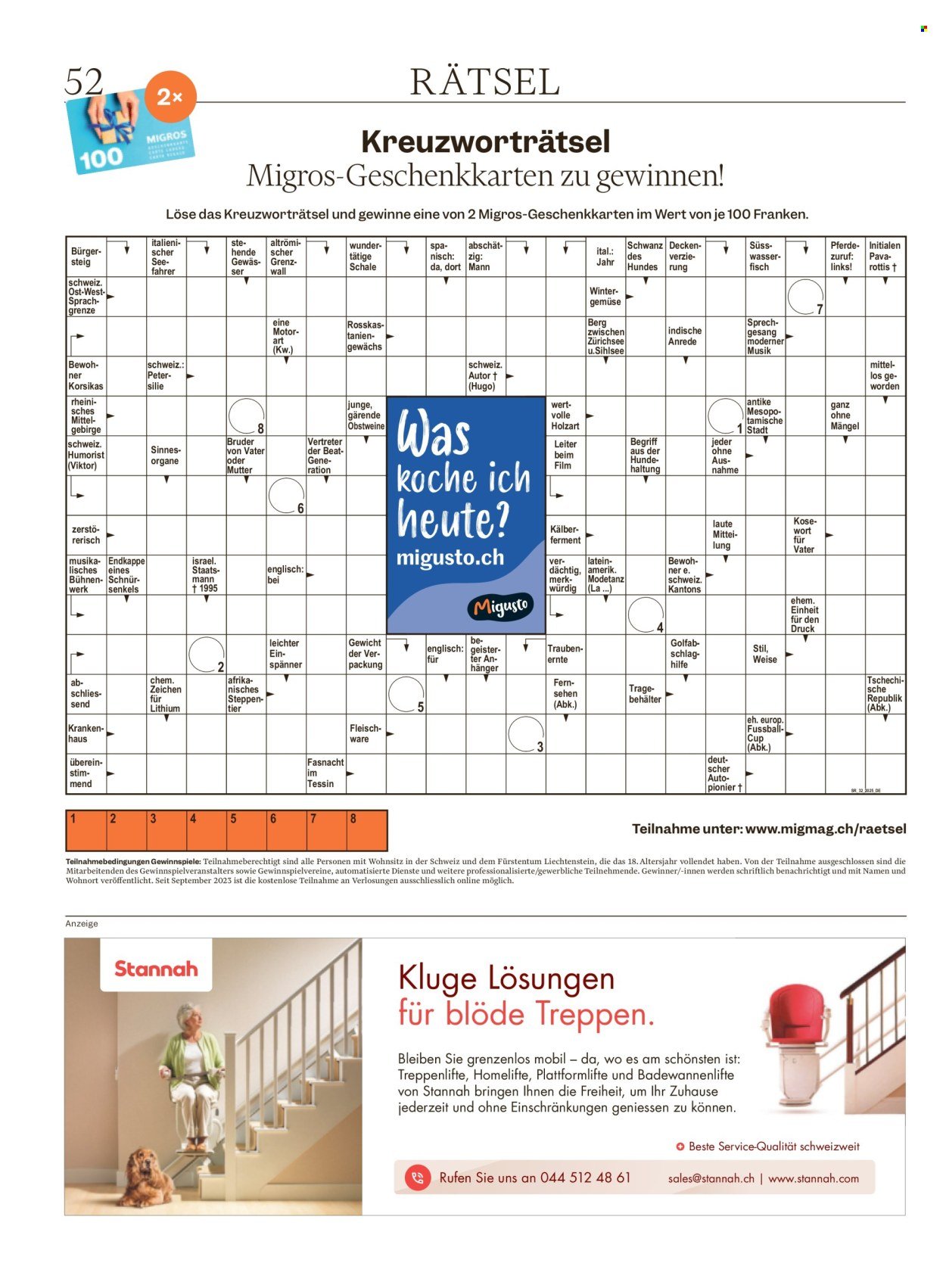 MIGROS Prospekt - Vom 6.8.2025 (2025-08-06 - 2025-08-12)