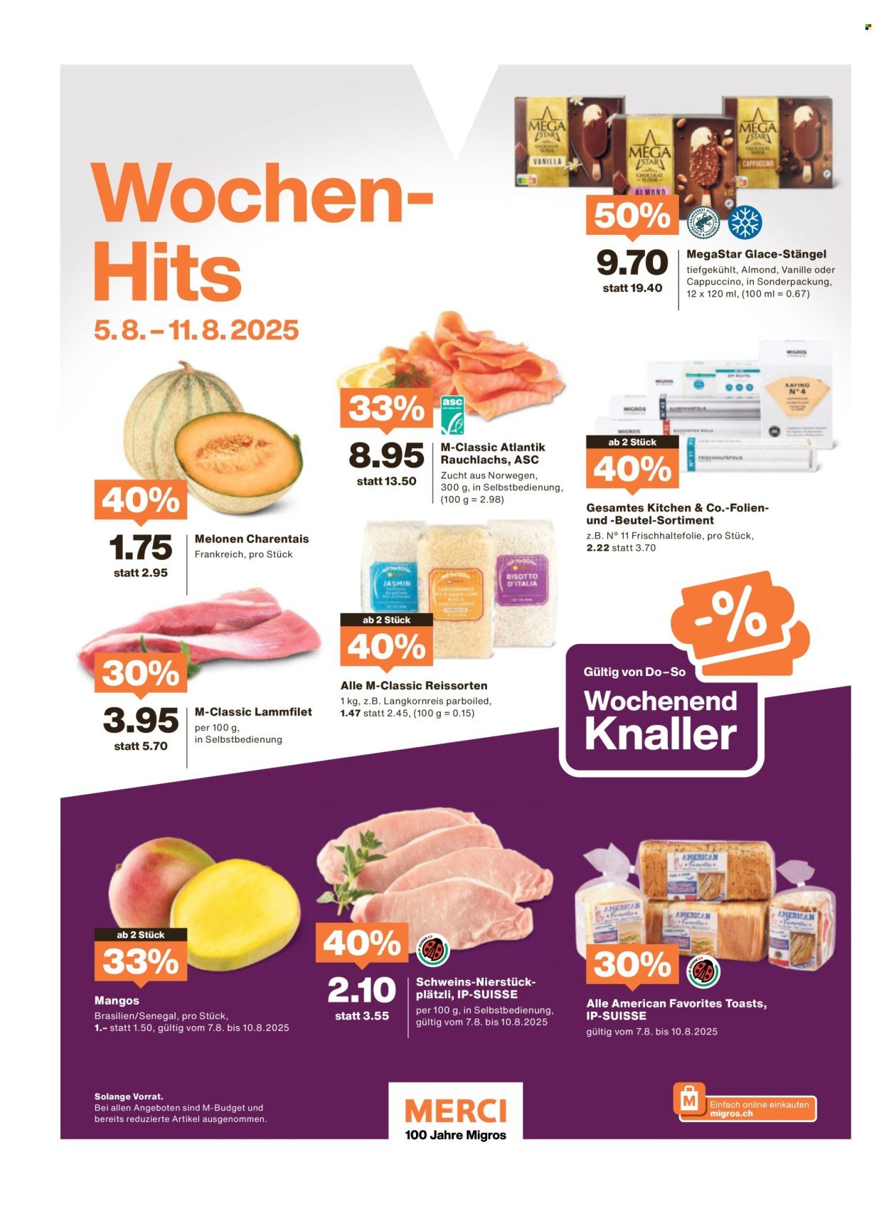 MIGROS Prospekt - Vom 6.8.2025 (2025-08-06 - 2025-08-12)