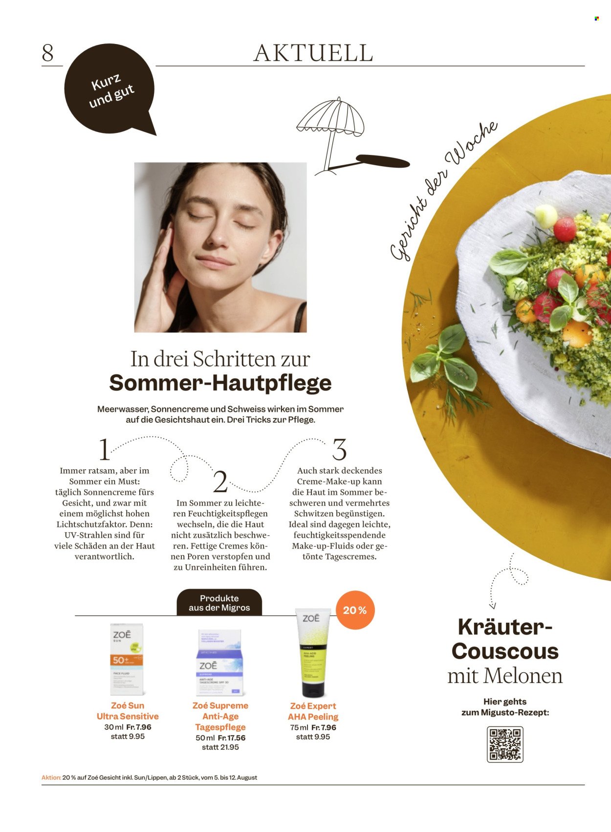 MIGROS Prospekt - Vom 6.8.2025 (2025-08-06 - 2025-08-12)