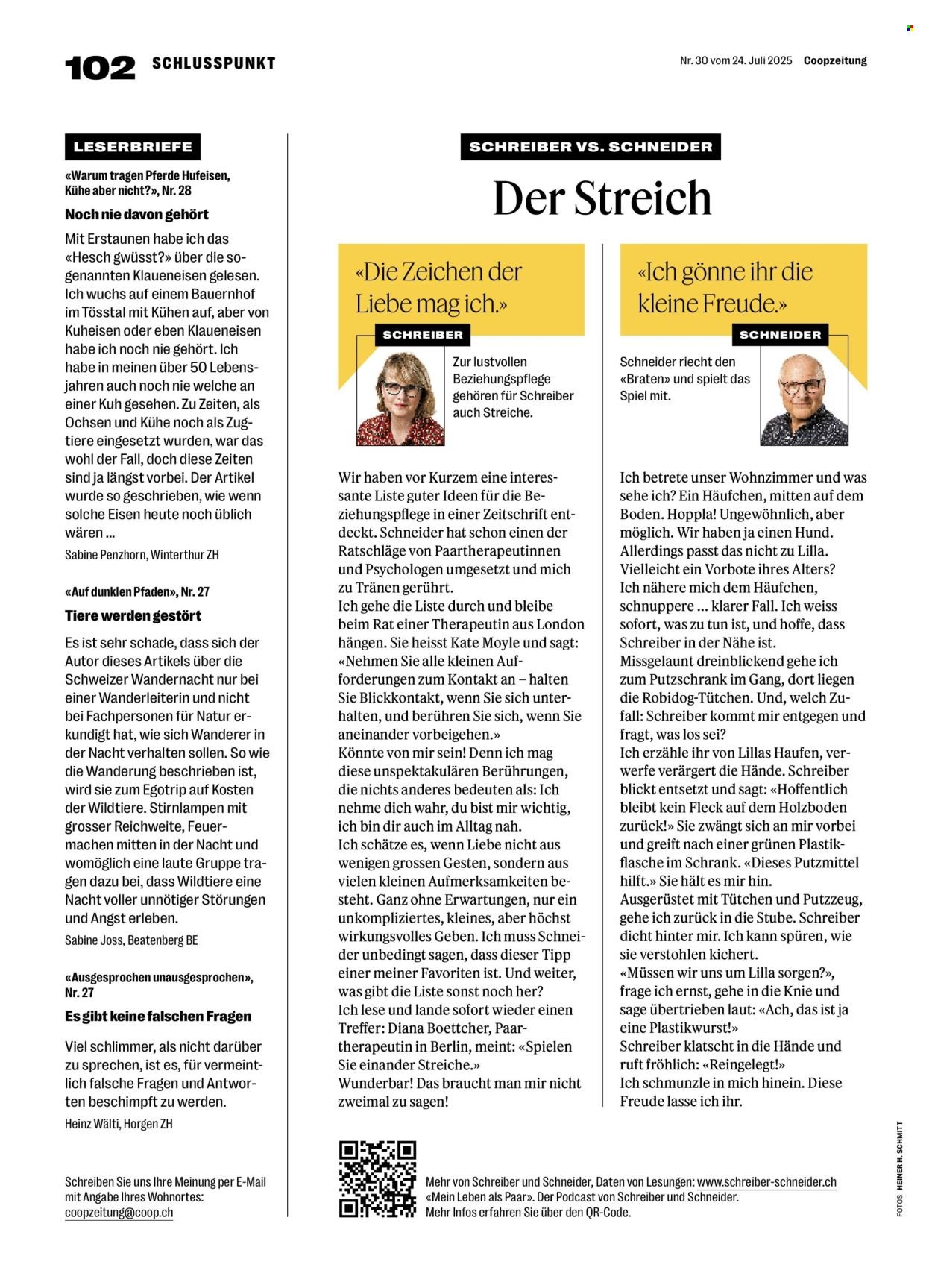 COOP Prospekt - COOPZEITUNG (2025-07-24 - 2025-07-30)