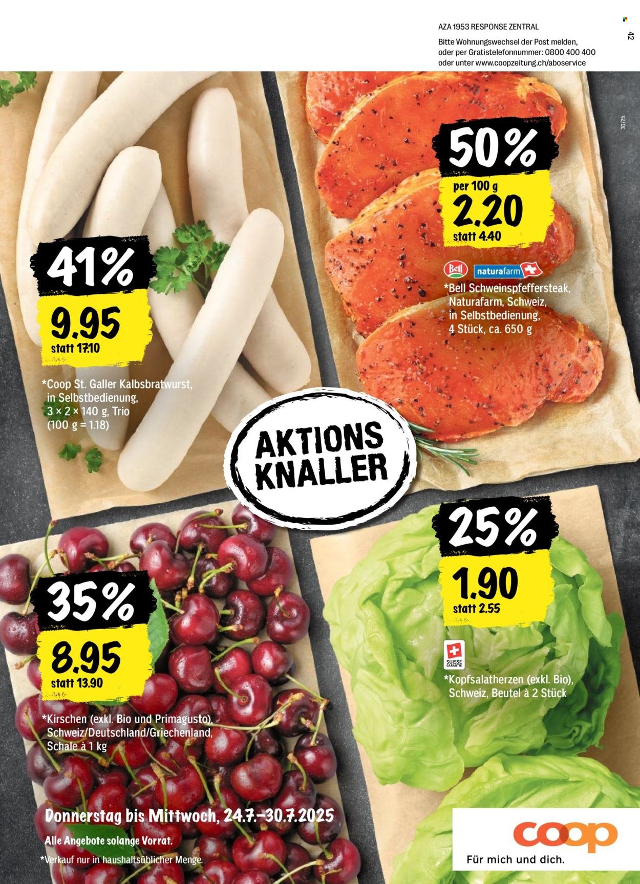 COOP Prospekt - COOPZEITUNG (2025-07-24 - 2025-07-30)