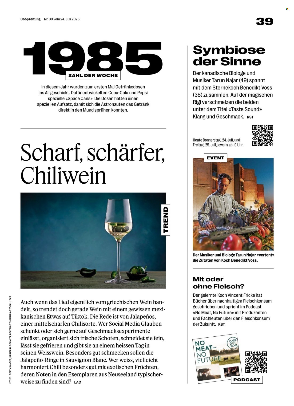 COOP Prospekt - COOPZEITUNG (2025-07-24 - 2025-07-30)