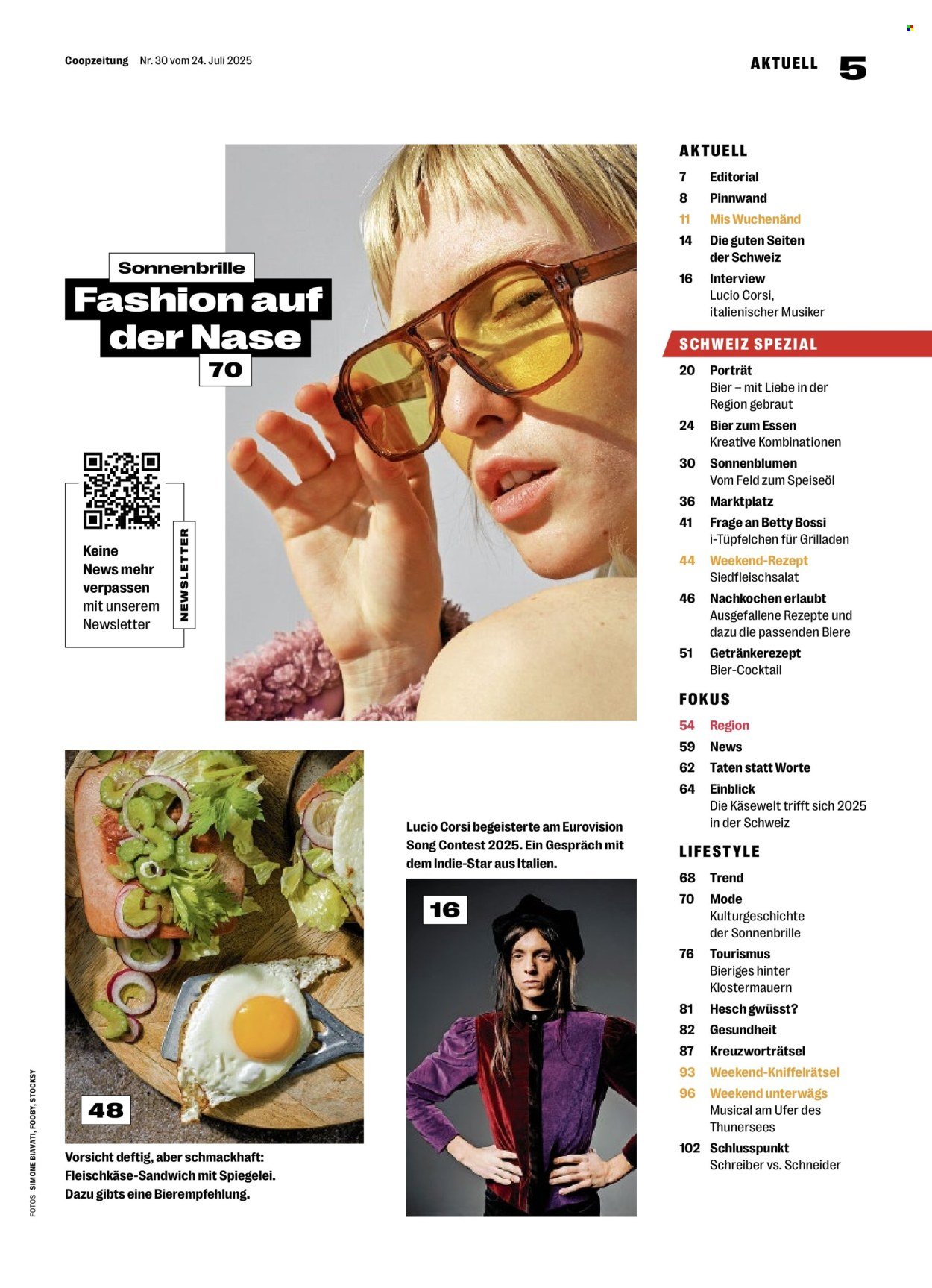 COOP Prospekt - COOPZEITUNG (2025-07-24 - 2025-07-30)
