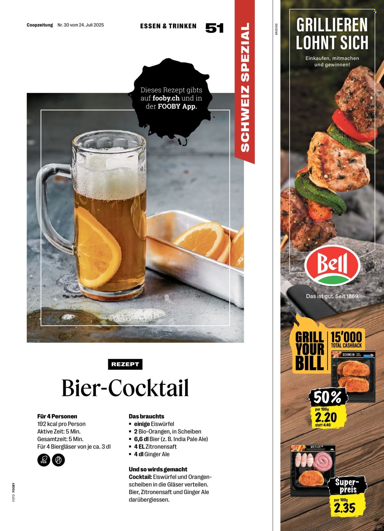COOP Prospekt - COOPZEITUNG (2025-07-24 - 2025-07-30)