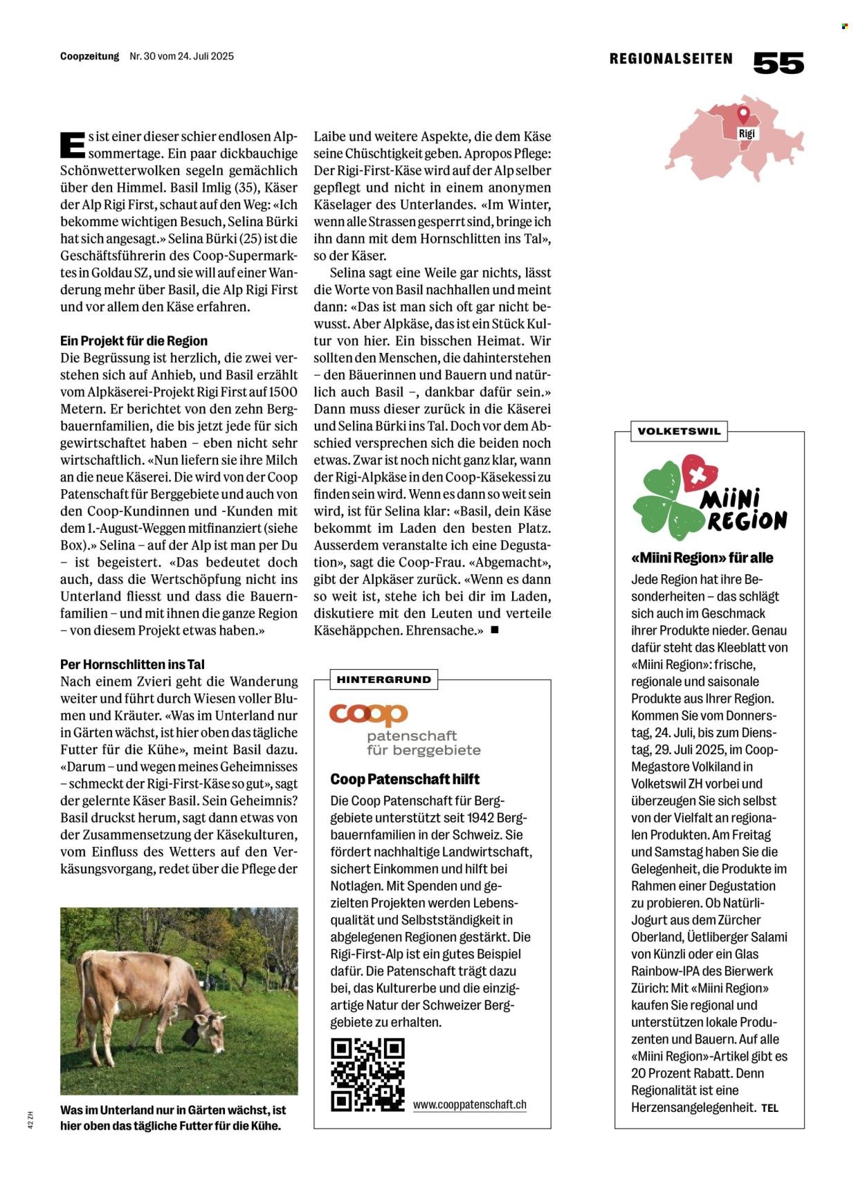 COOP Prospekt - COOPZEITUNG (2025-07-24 - 2025-07-30)