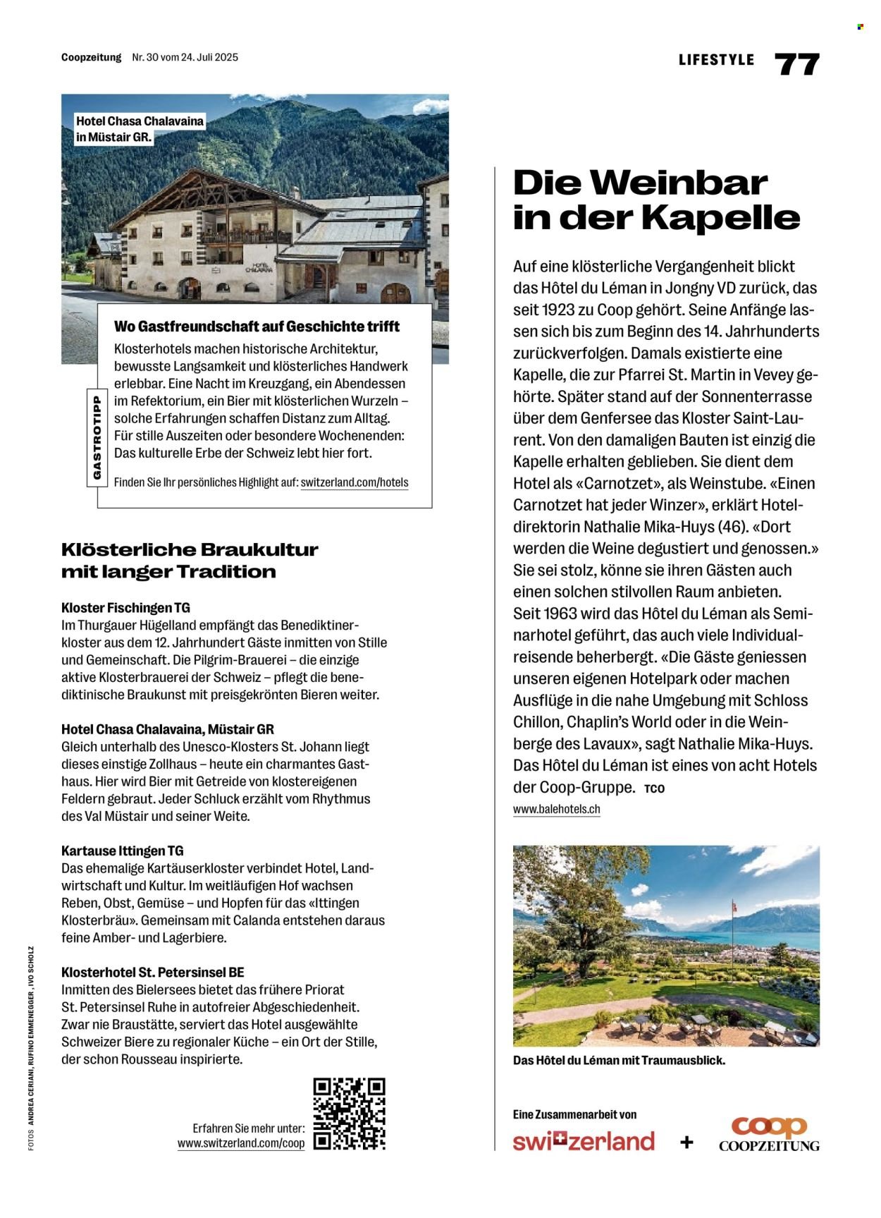 COOP Prospekt - COOPZEITUNG (2025-07-24 - 2025-07-30)