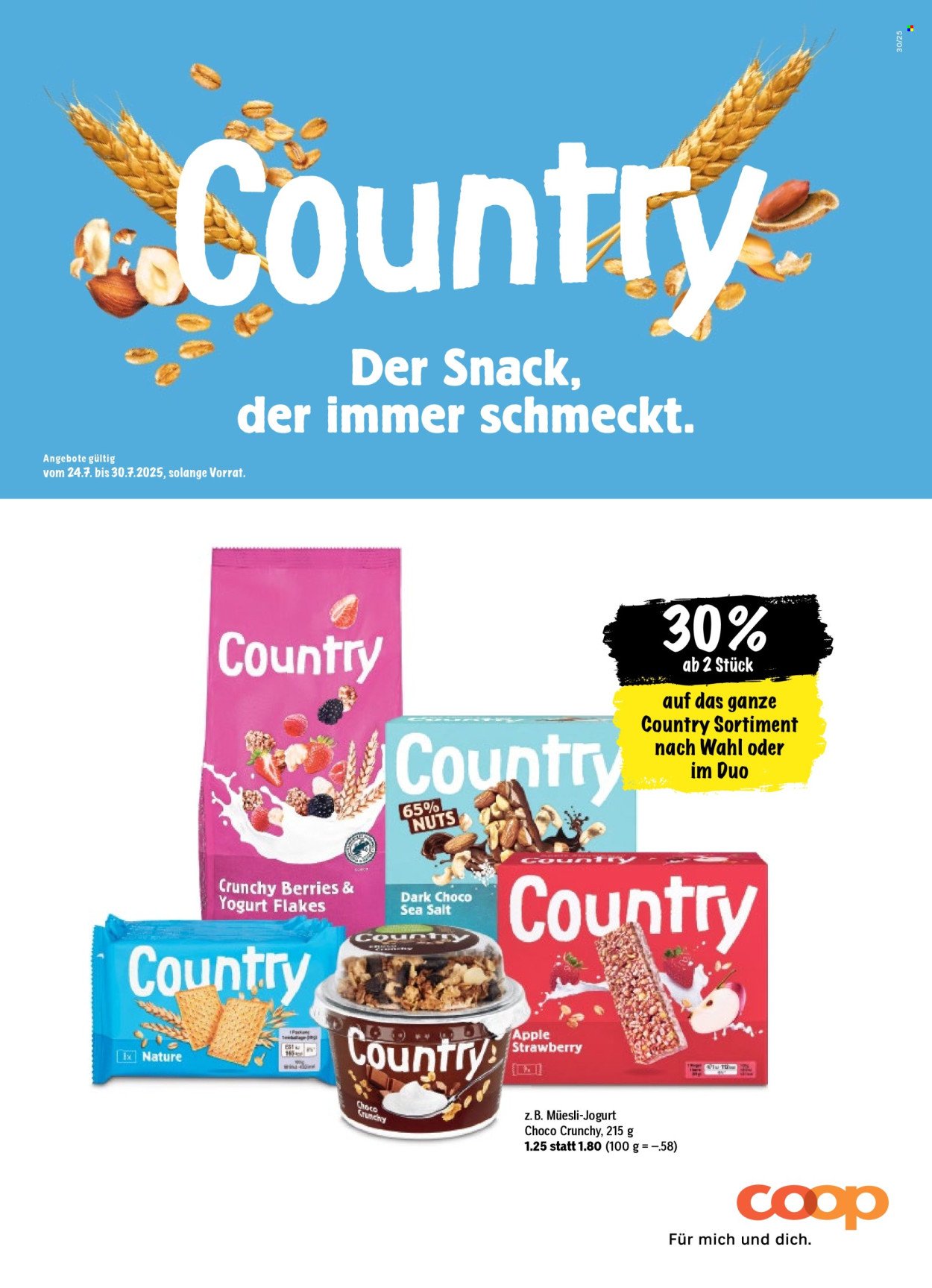 COOP Prospekt - COOPZEITUNG (2025-07-24 - 2025-07-30)