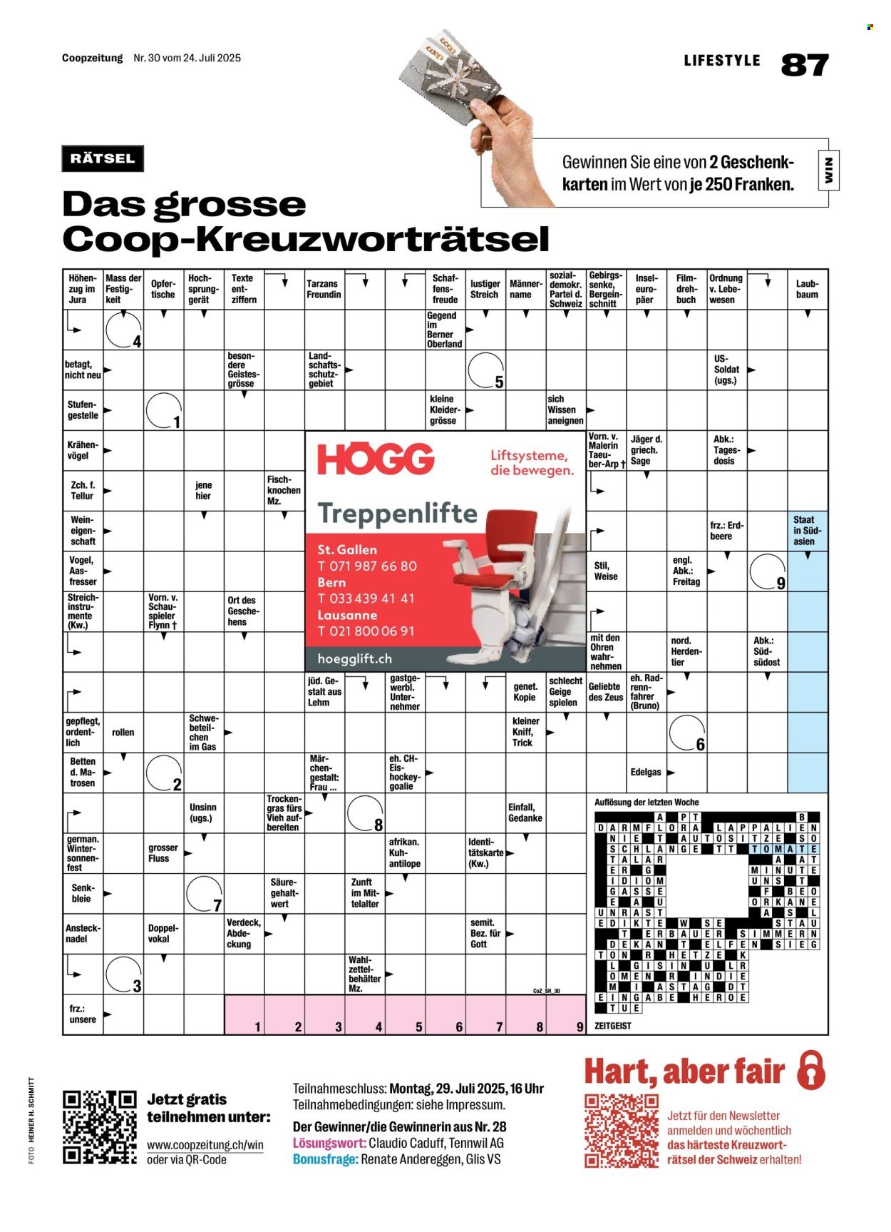 COOP Prospekt - COOPZEITUNG (2025-07-24 - 2025-07-30)