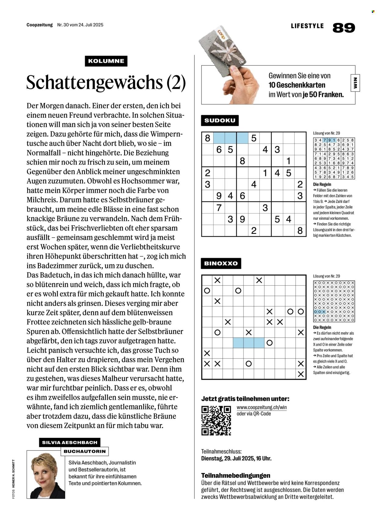 COOP Prospekt - COOPZEITUNG (2025-07-24 - 2025-07-30)